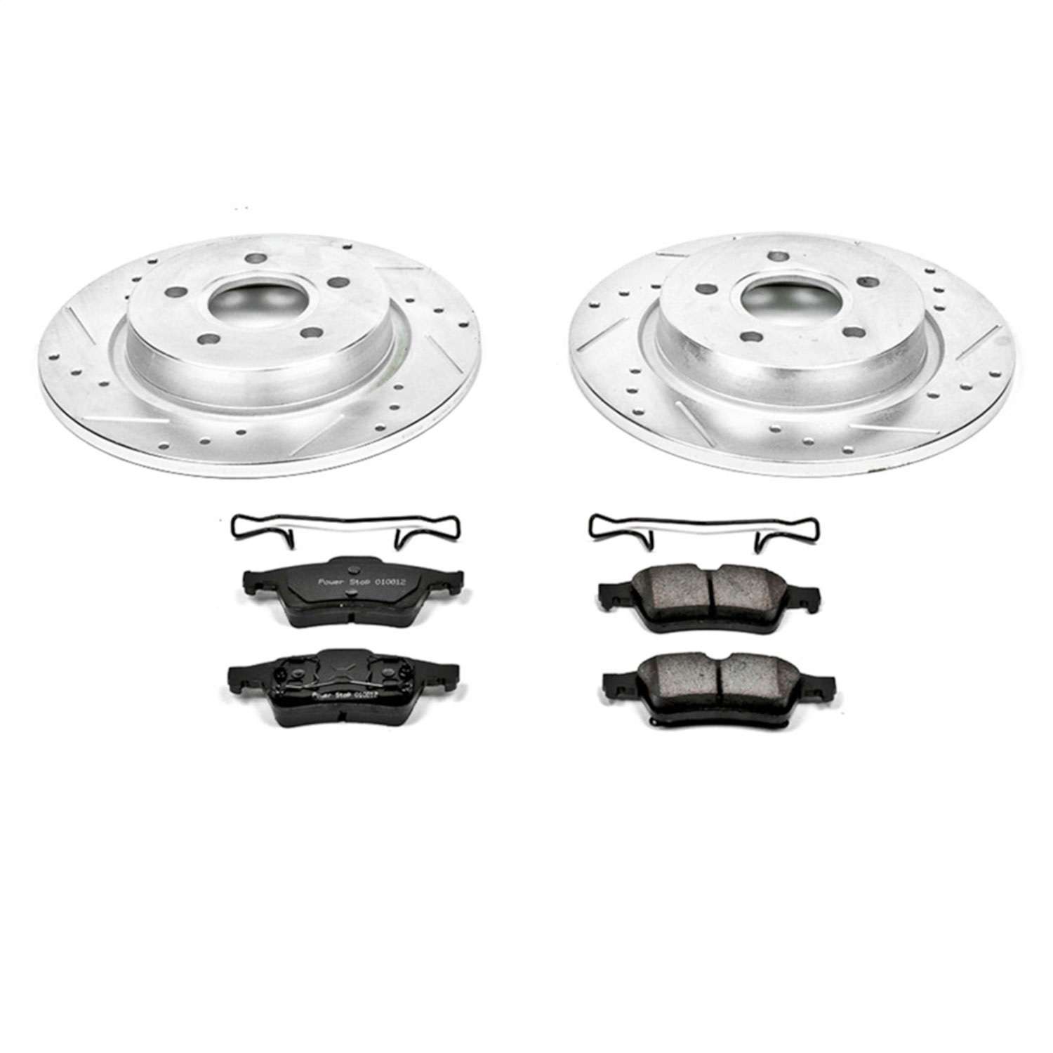 Power Stop - K5309 - Rear - Disc Brake Pad and Rotor Kit