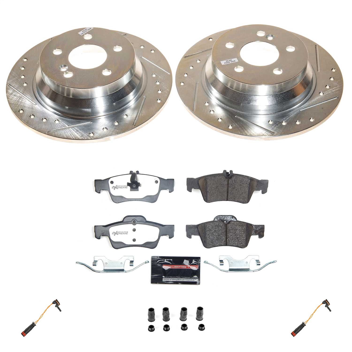 Power Stop - K5320-26 - Rear - Disc Brake Caliper Set