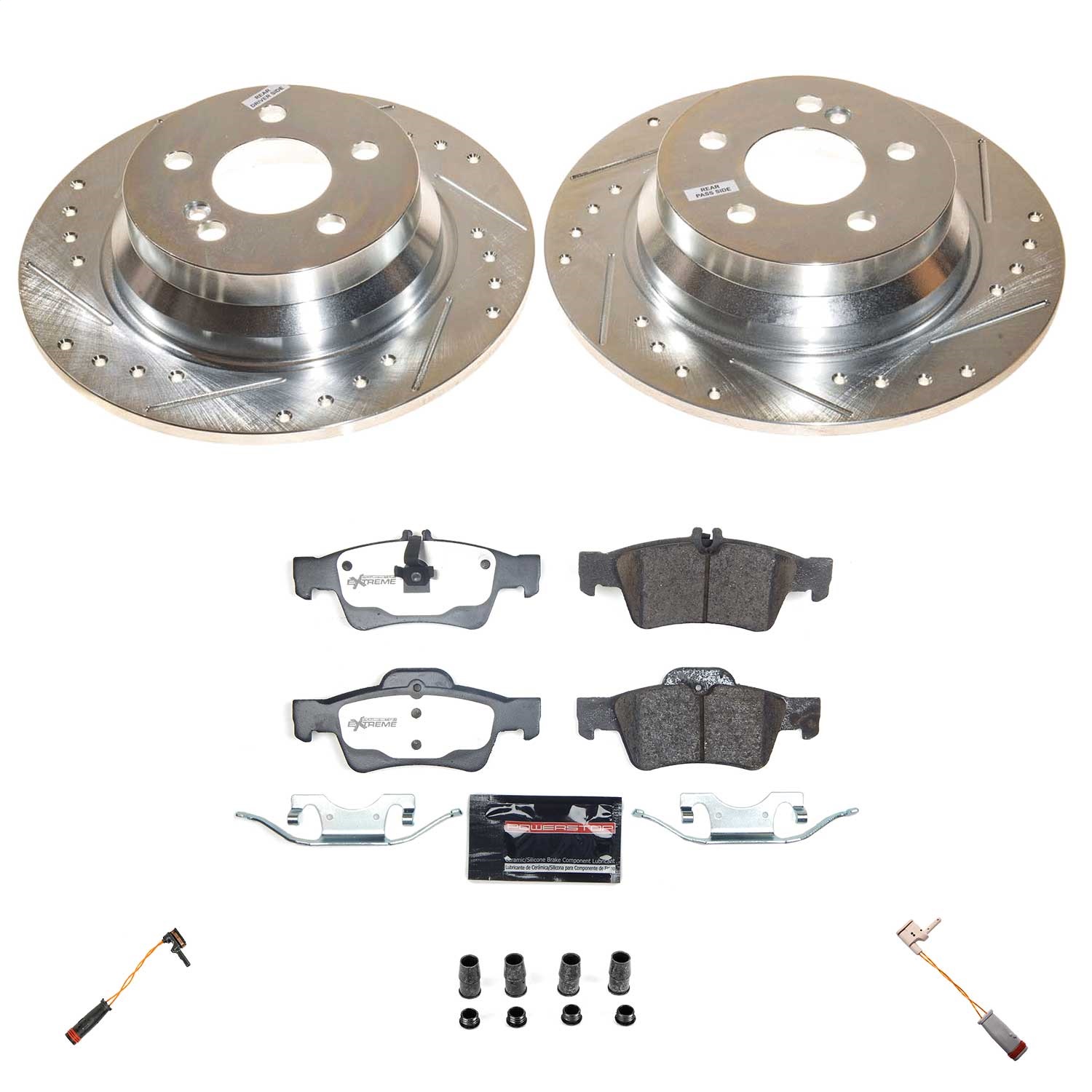 Power Stop - K5321-26 - Rear - Disc Brake Caliper Set