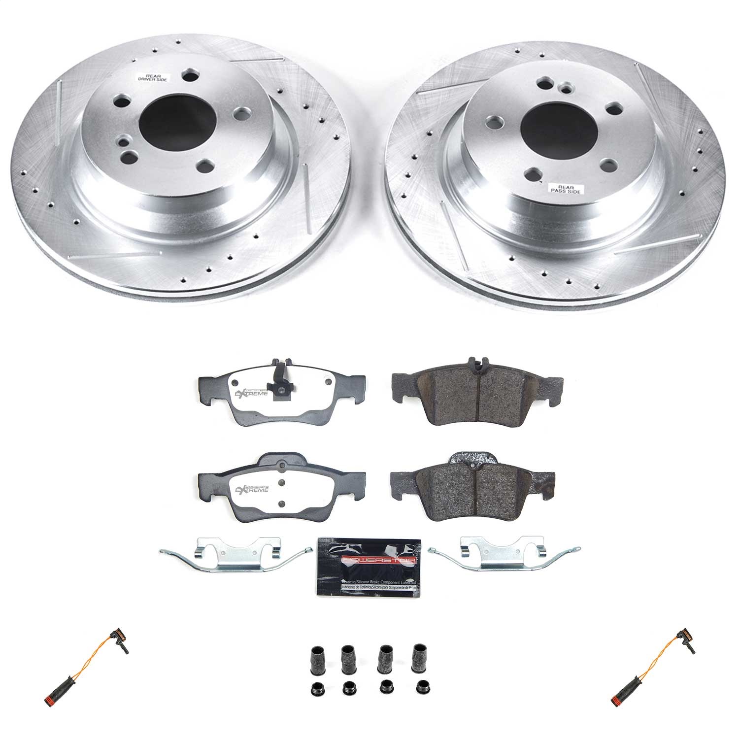 Power Stop - K5322-26 - Rear - Disc Brake Caliper Set