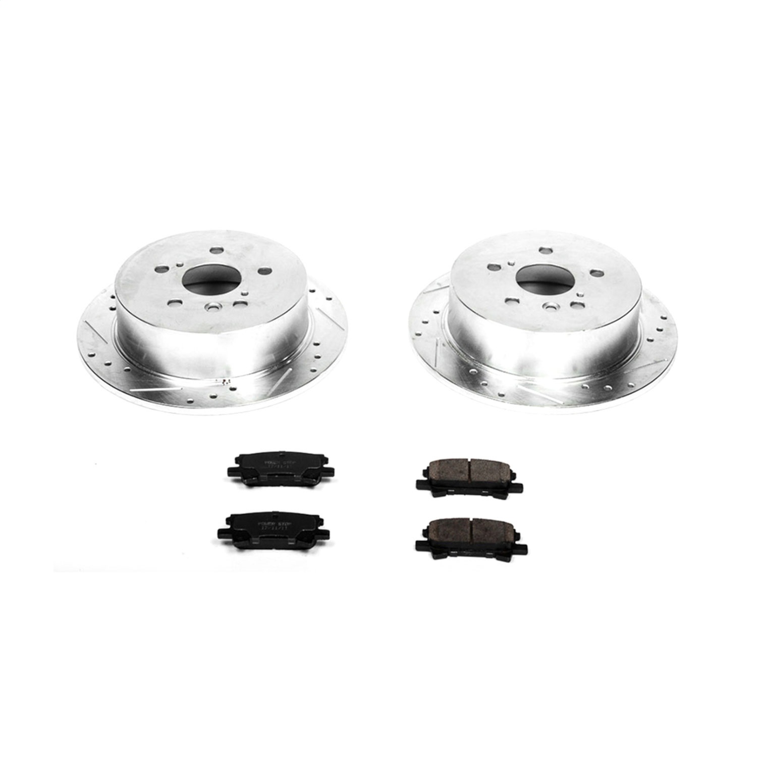 Power Stop - K5333 - Rear - Disc Brake Pad and Rotor Kit