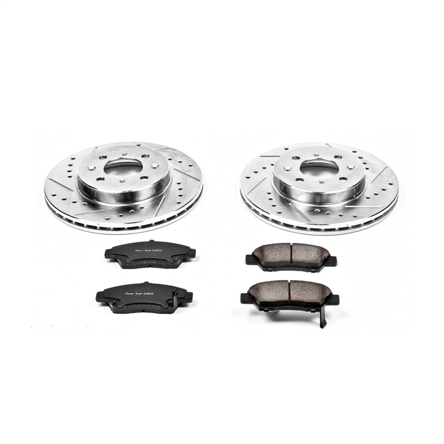 Power Stop - K5382 - Front - Disc Brake Pad and Rotor Kit