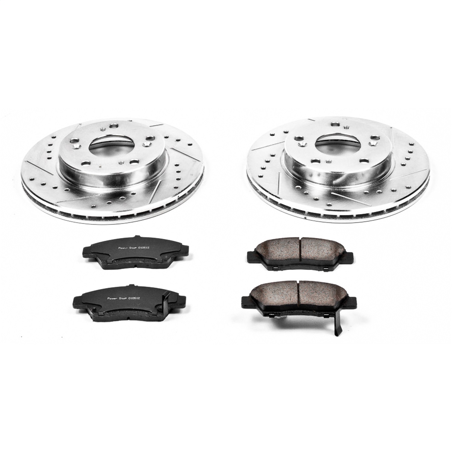 Power Stop - K5400 - Front - Disc Brake Pad and Rotor Kit