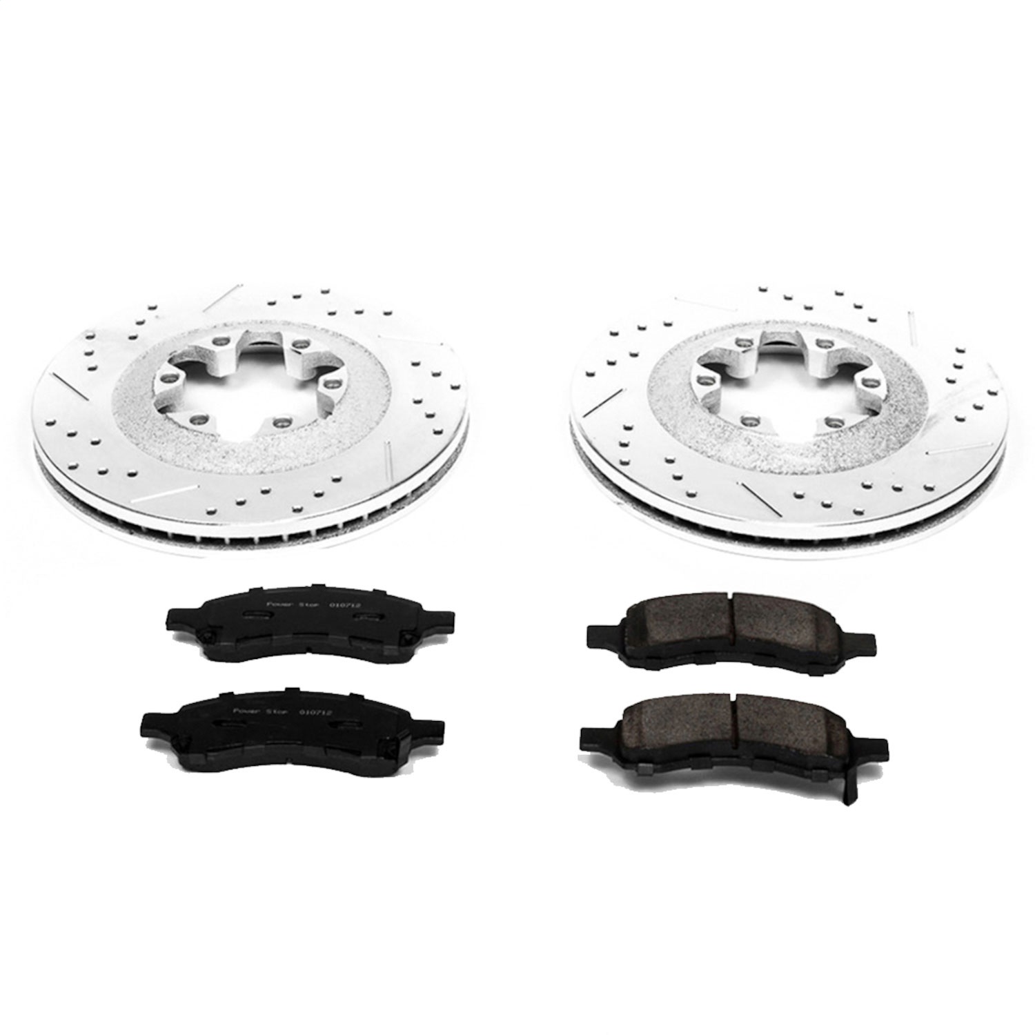 Power Stop - K5405 - Front - Disc Brake Pad and Rotor Kit
