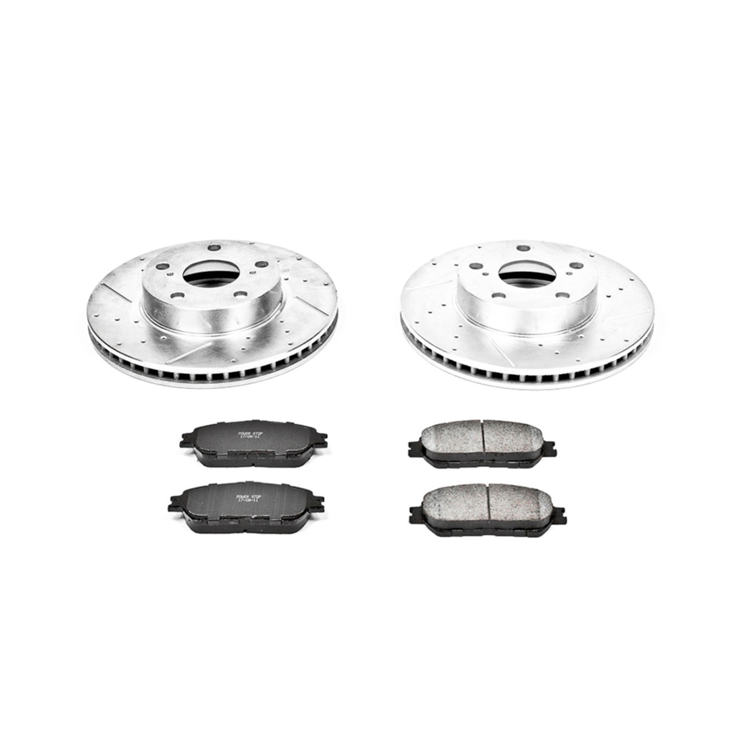 Power Stop - K5431 - Front - Disc Brake Pad and Rotor Kit