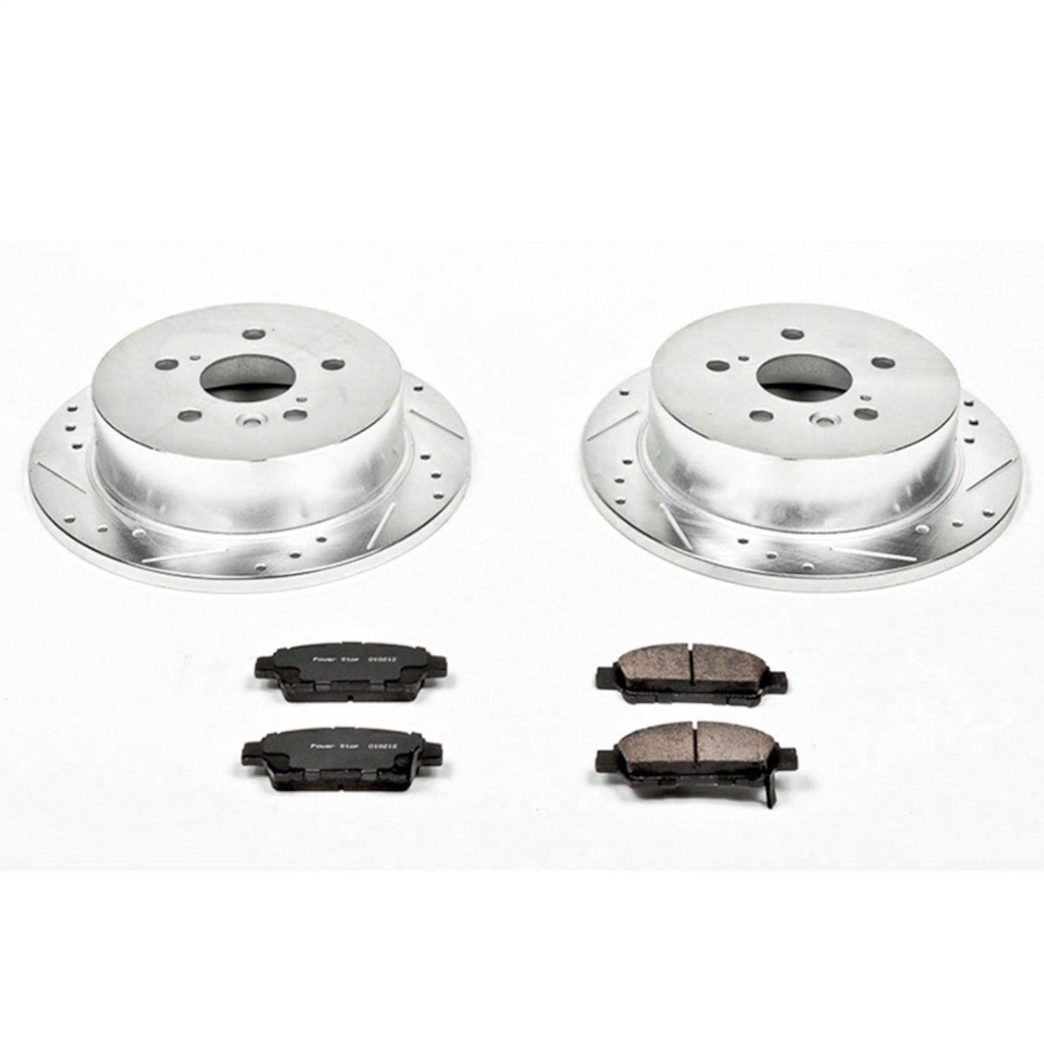 Power Stop - K5498 - Rear - Disc Brake Pad and Rotor Kit