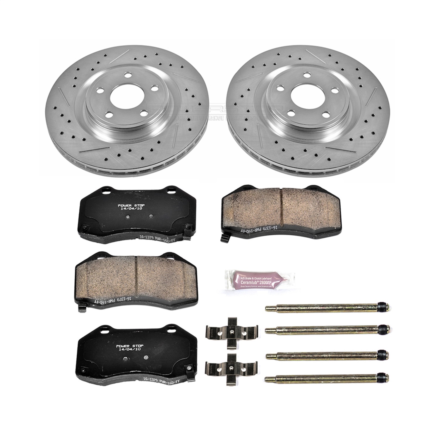 Power Stop - K5532 - Front - Disc Brake Pad and Rotor Kit