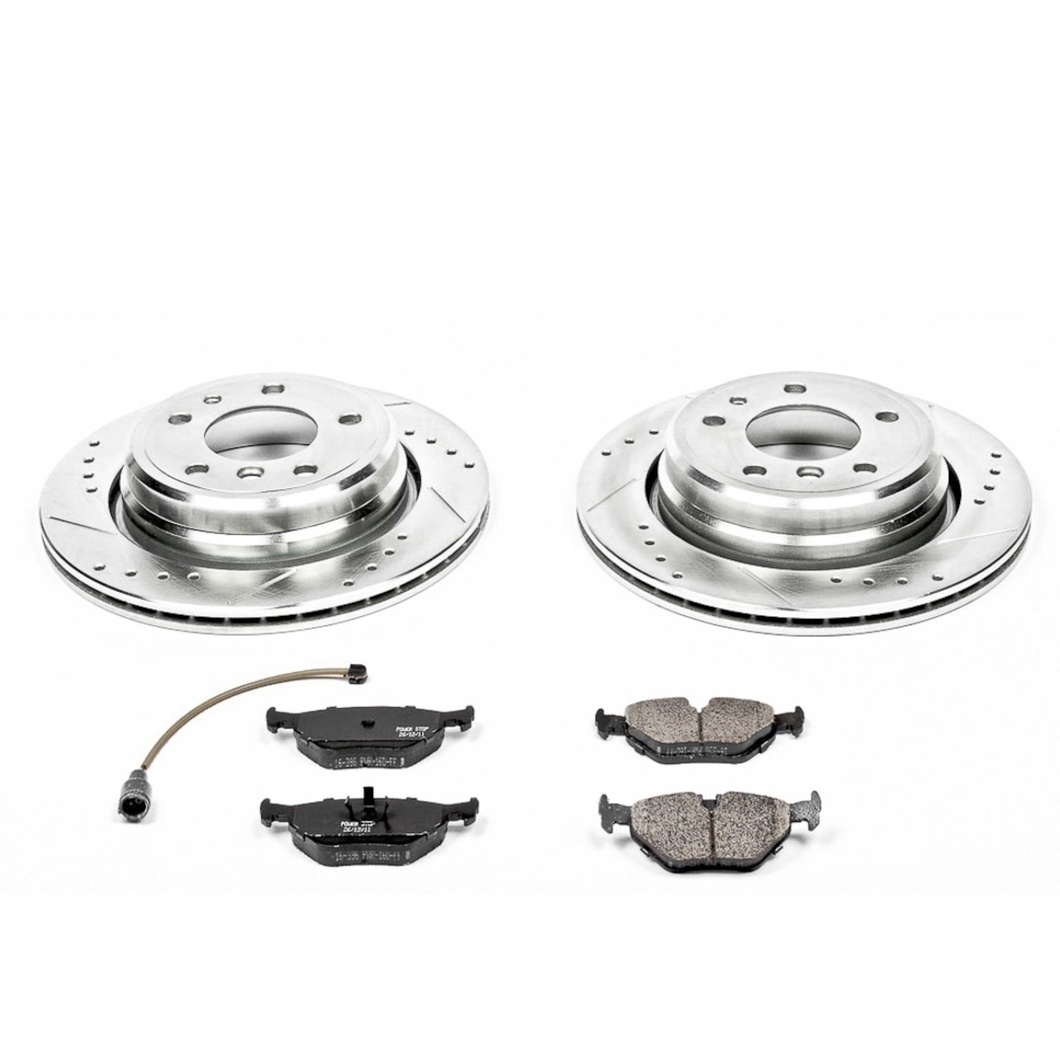 Power Stop - K557 - Rear - Disc Brake Pad and Rotor Kit