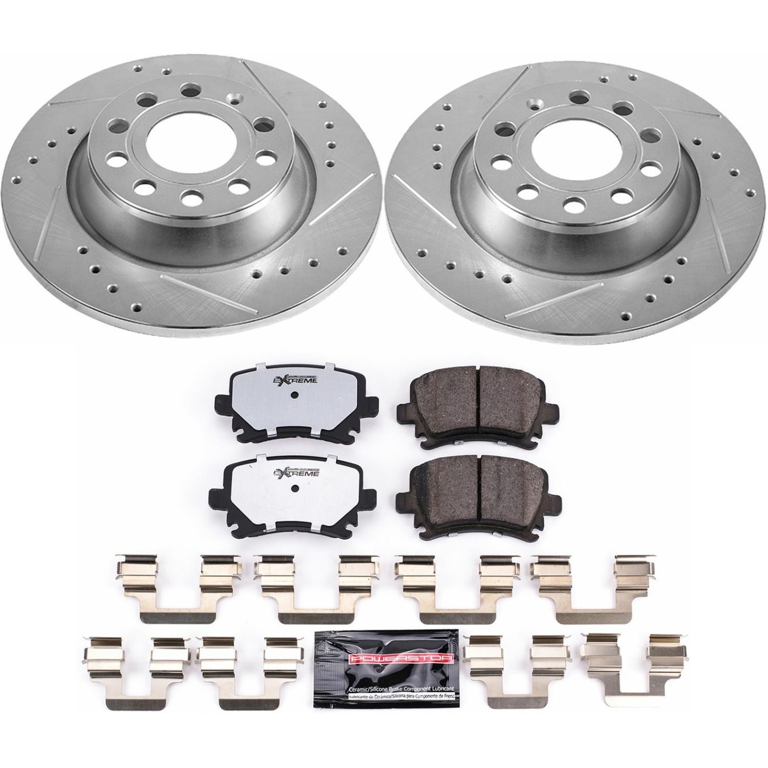 Power Stop - K5662-26 - Rear - Disc Brake Pad and Rotor Kit