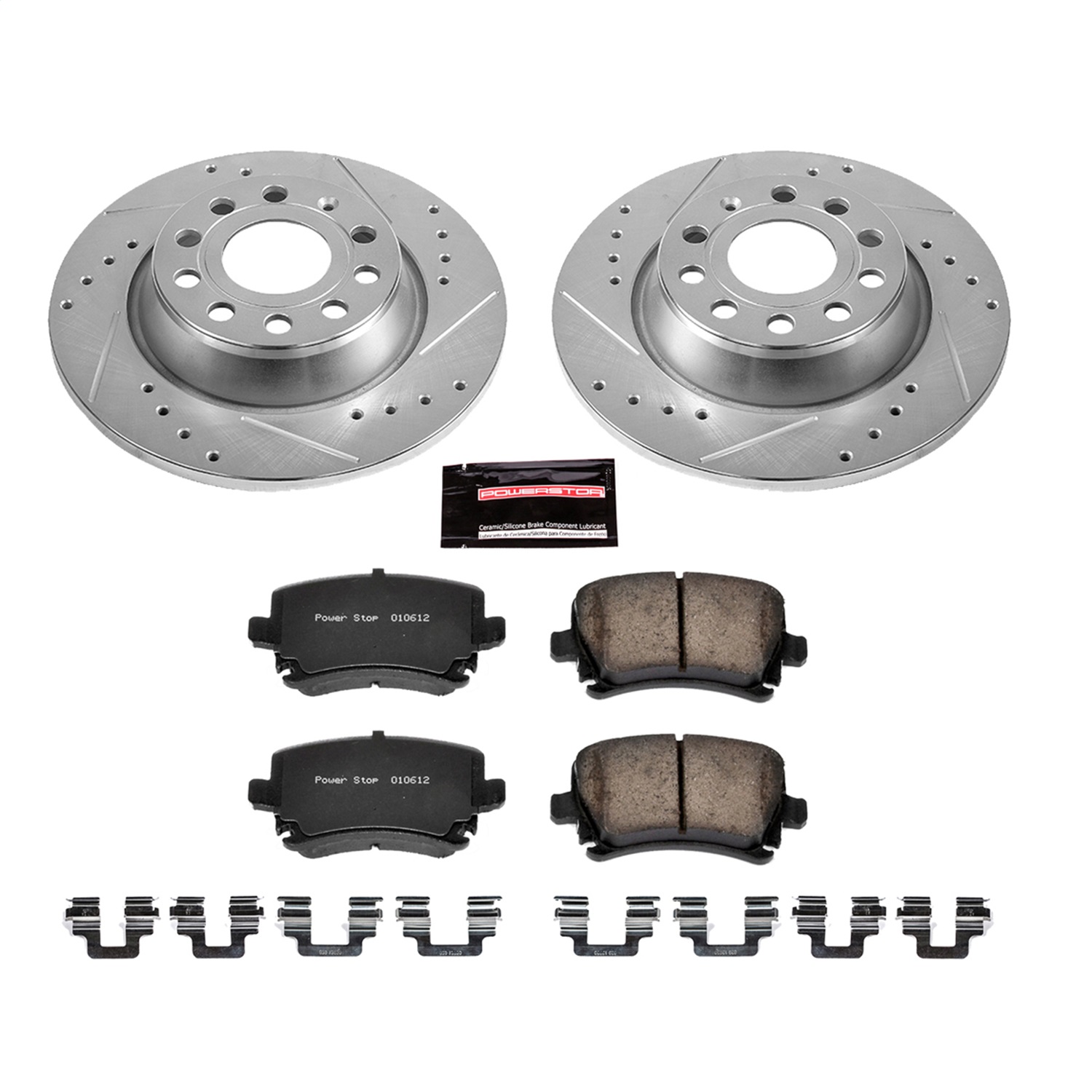 Power Stop - K5662 - Rear - Disc Brake Pad and Rotor Kit
