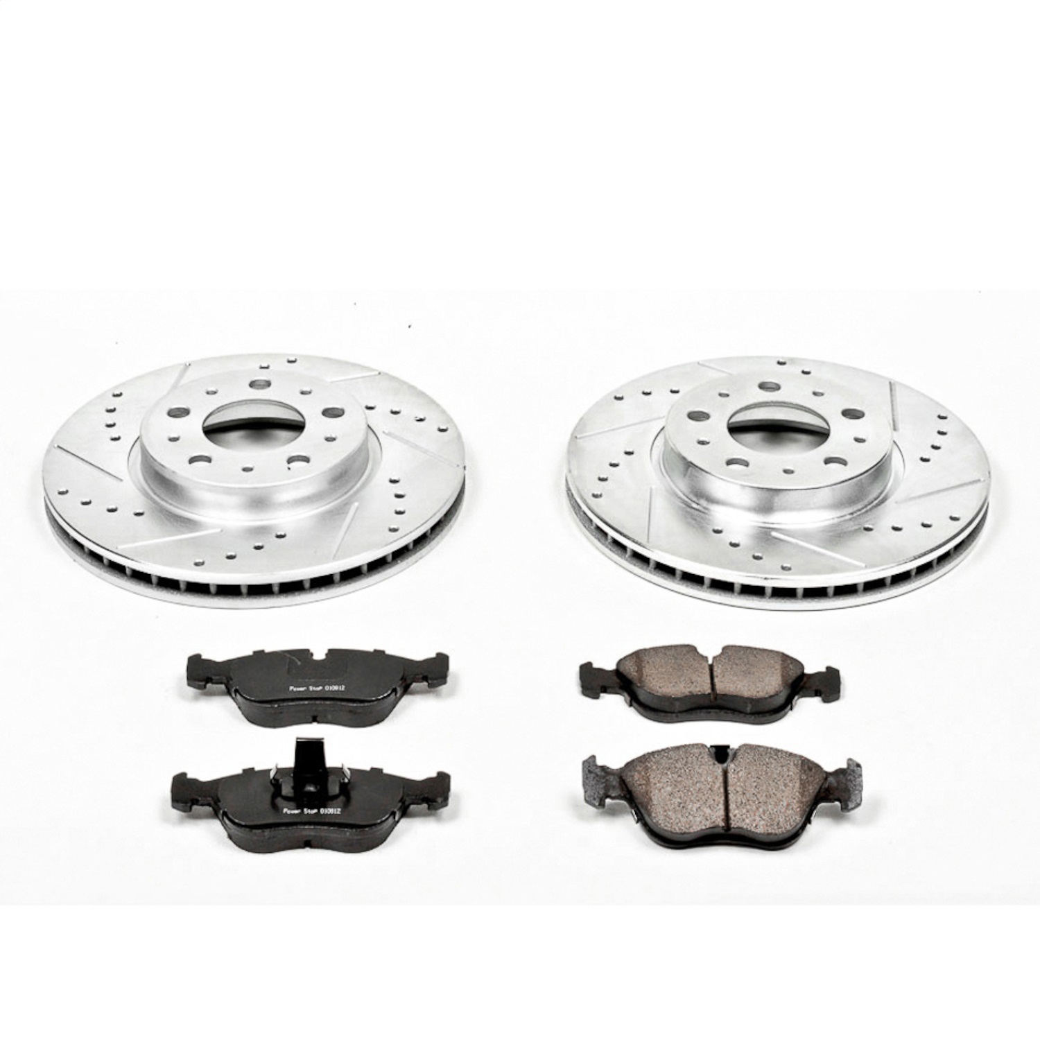 Power Stop - K572 - Front - Disc Brake Pad and Rotor Kit