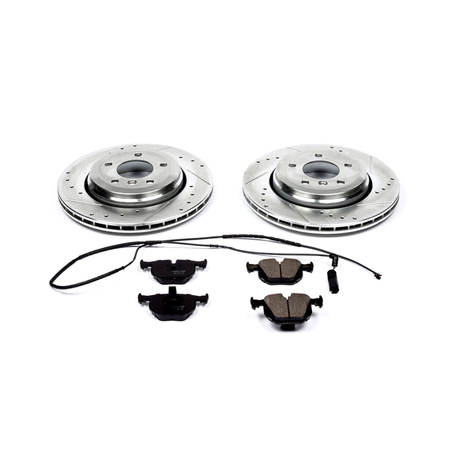 Power Stop - K5729 - Rear - Disc Brake Pad and Rotor Kit