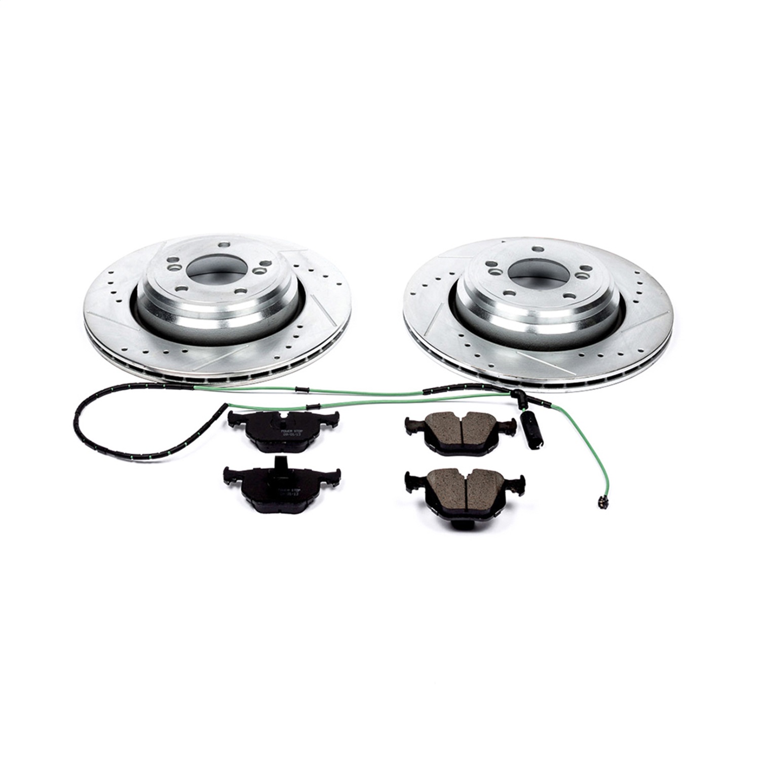 Power Stop - K5732 - Rear - Disc Brake Pad and Rotor Kit