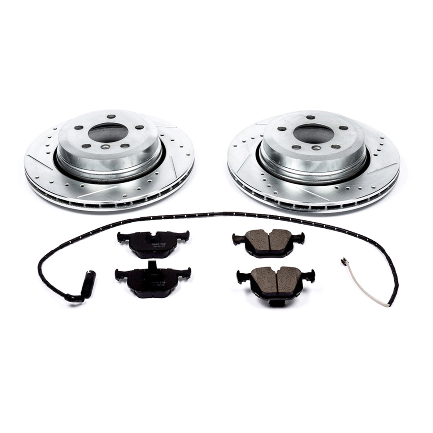 Power Stop - K5738 - Rear - Disc Brake Pad and Rotor Kit