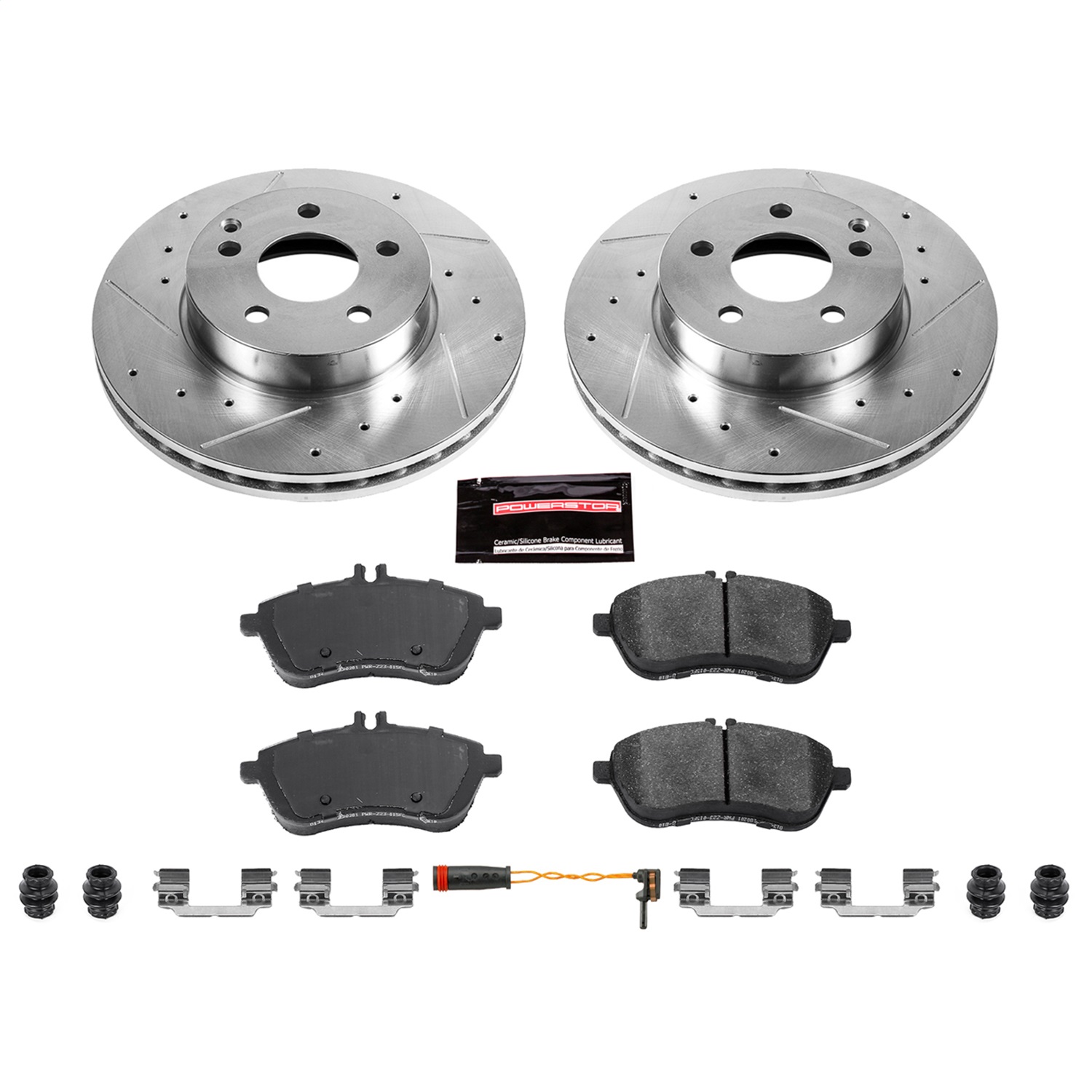 Power Stop - K5790 - Front - Disc Brake Pad and Rotor Kit