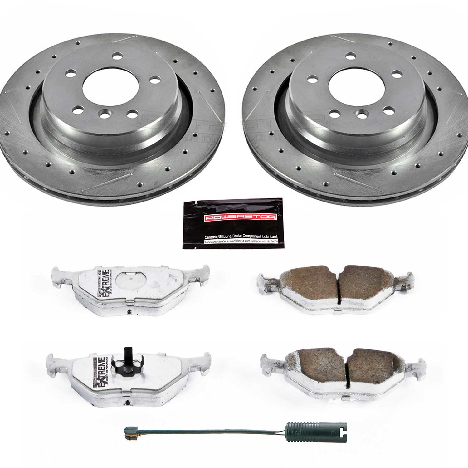 Power Stop - K581-26 - Rear - Disc Brake Pad and Rotor Kit