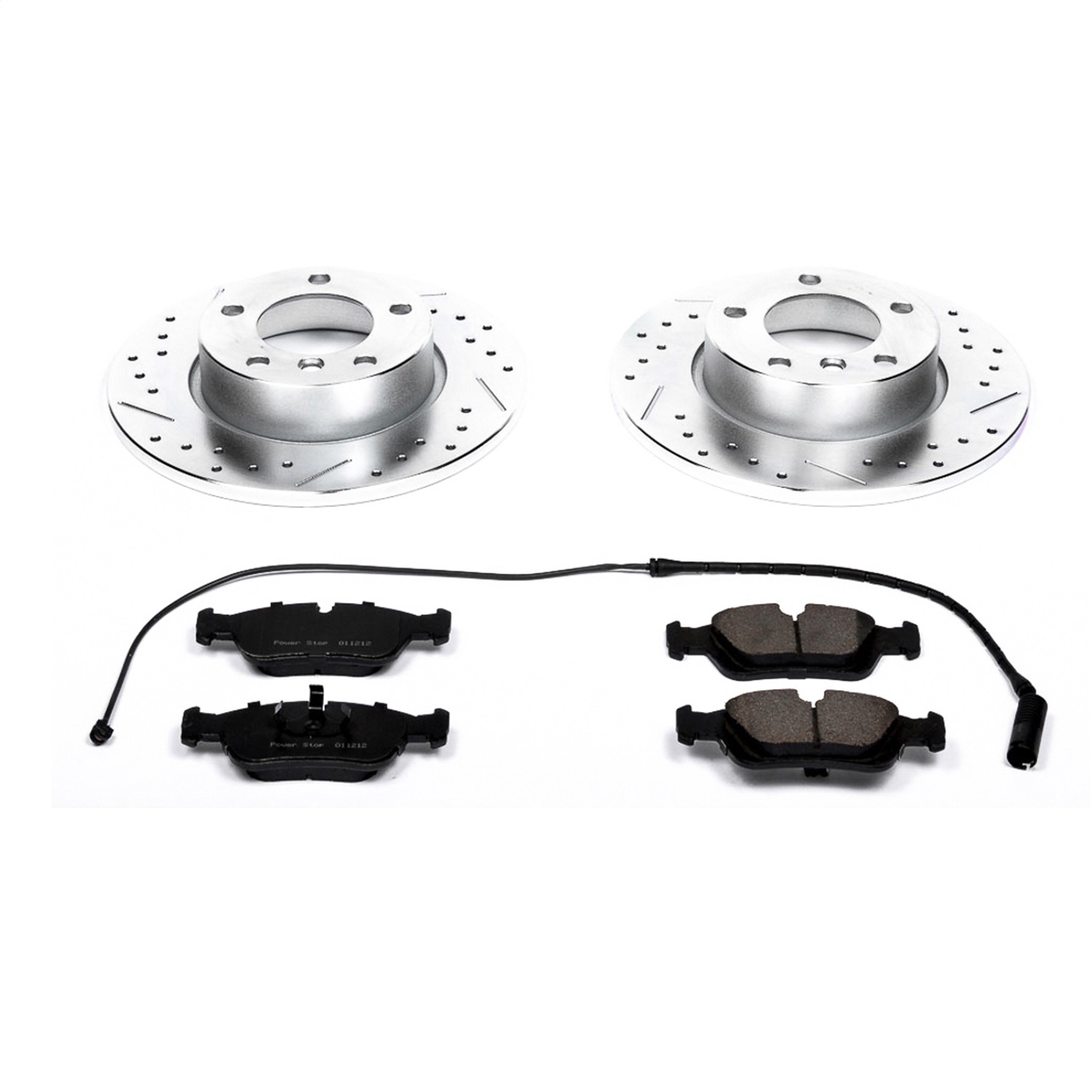 Power Stop - K590 - Front - Disc Brake Pad and Rotor Kit
