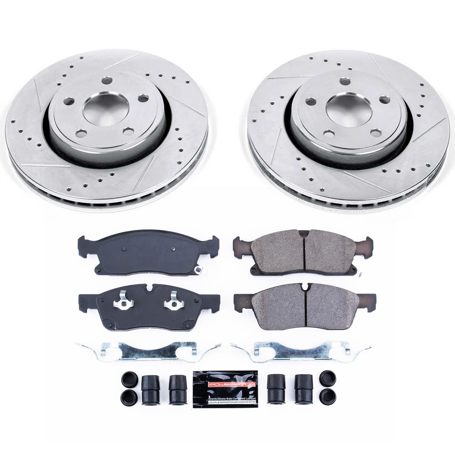 Power Stop - K5951 - Front - Disc Brake Pad and Rotor Kit
