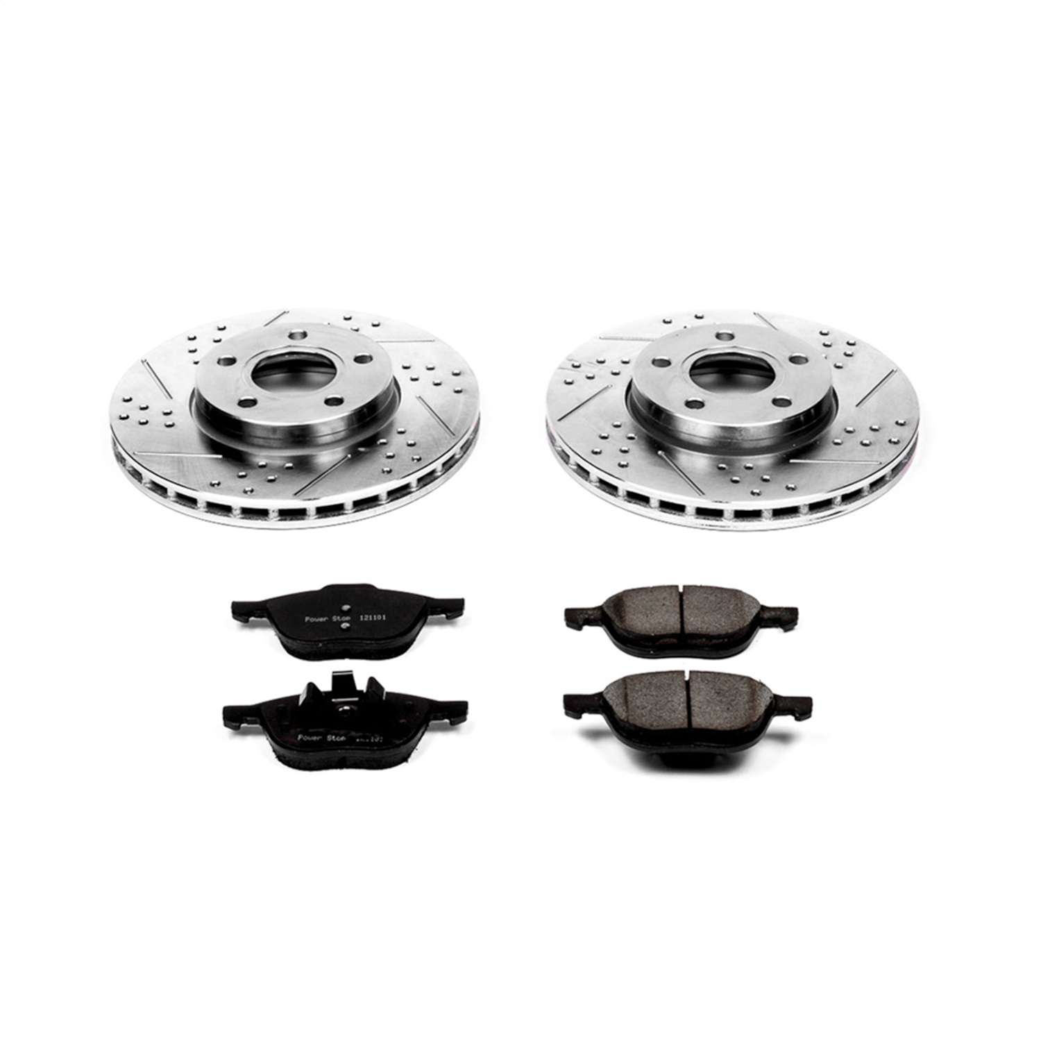 Power Stop - K5976 - Front - Disc Brake Pad and Rotor Kit