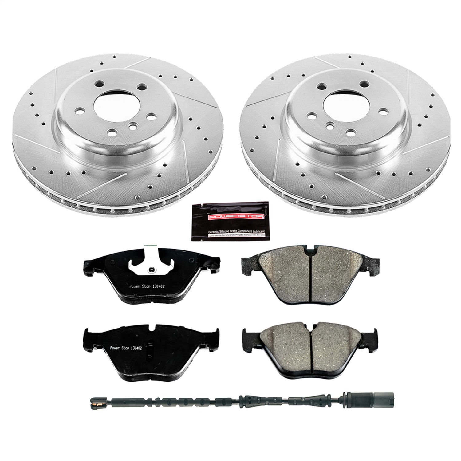 Power Stop - K6020 - Front - Disc Brake Pad and Rotor Kit