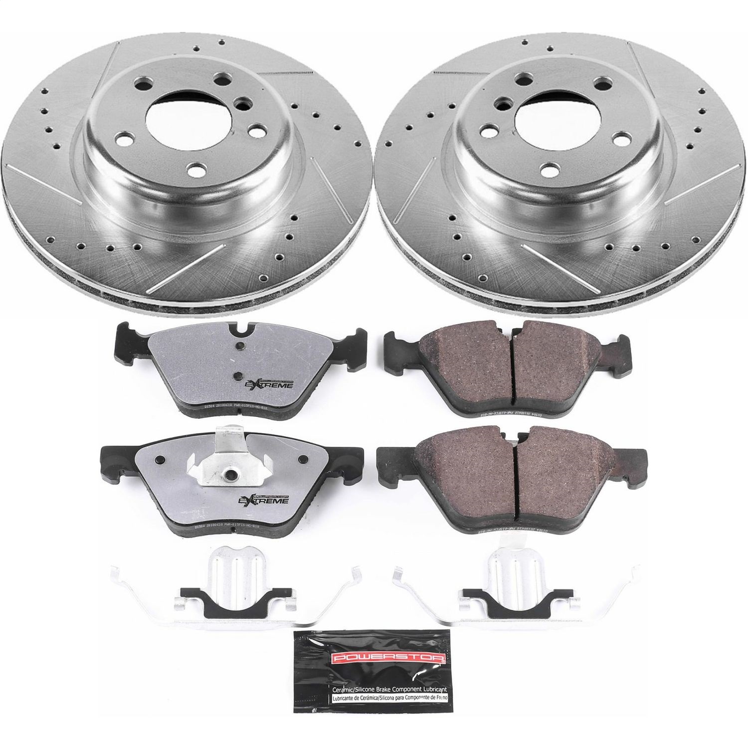 Power Stop - K6032-26 - Front - Disc Brake Pad and Rotor Kit