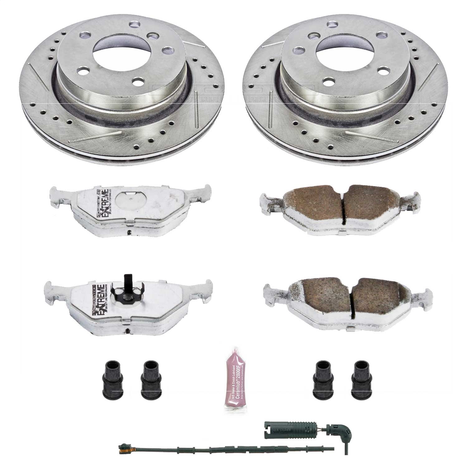 Power Stop - K613-26 - Rear - Disc Brake Pad and Rotor Kit