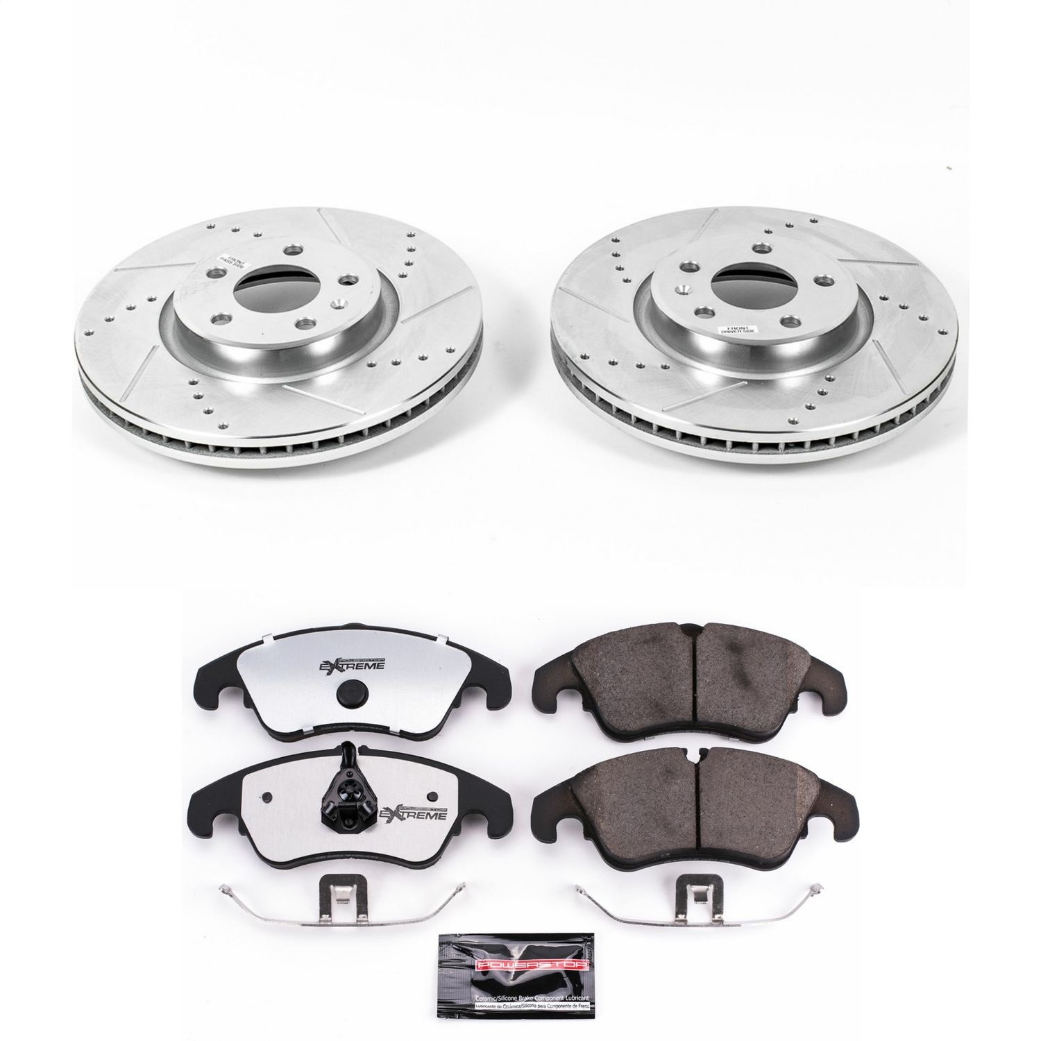 Power Stop - K6133-26 - Front - Disc Brake Pad and Rotor Kit
