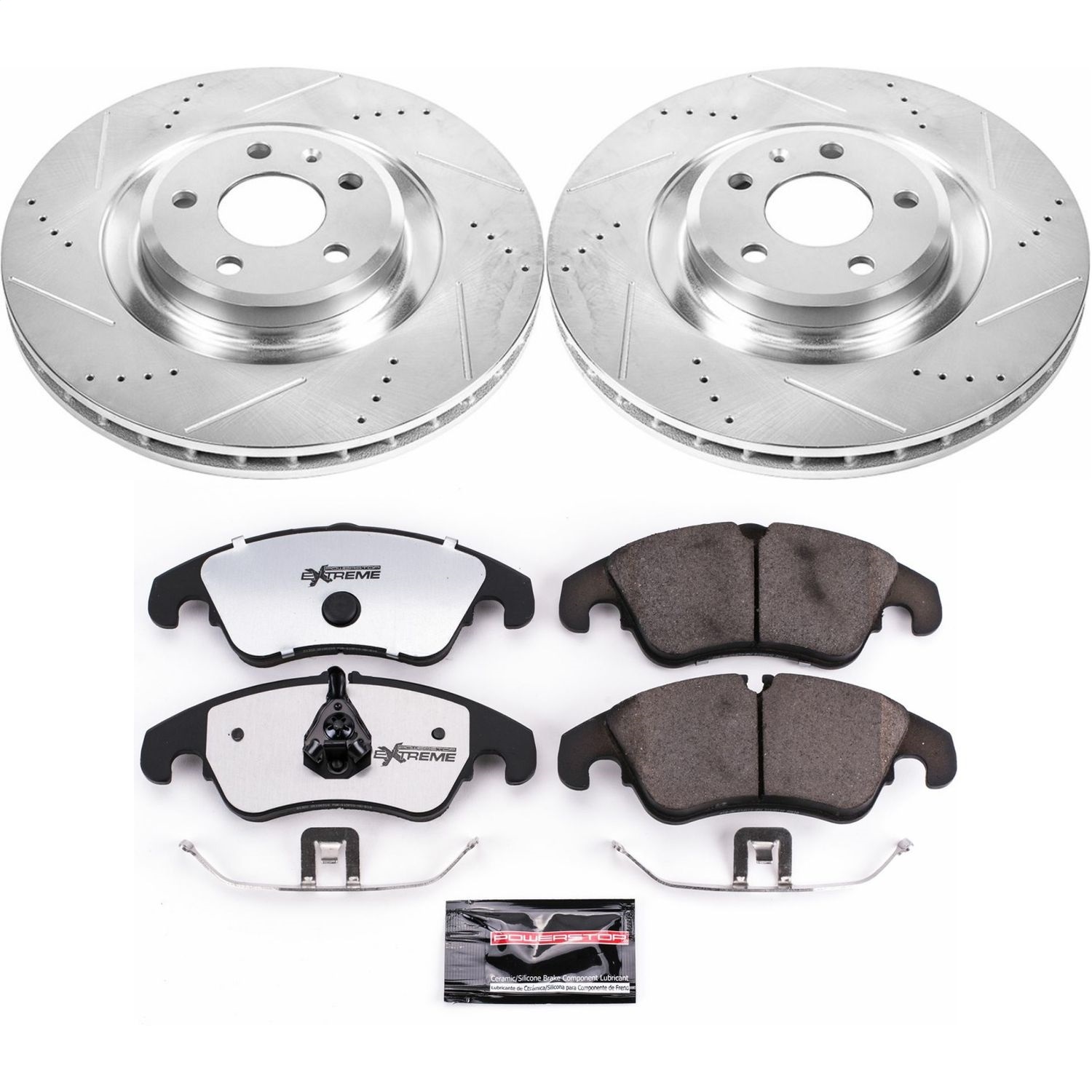 Power Stop - K6154-26 - Front - Disc Brake Pad and Rotor Kit