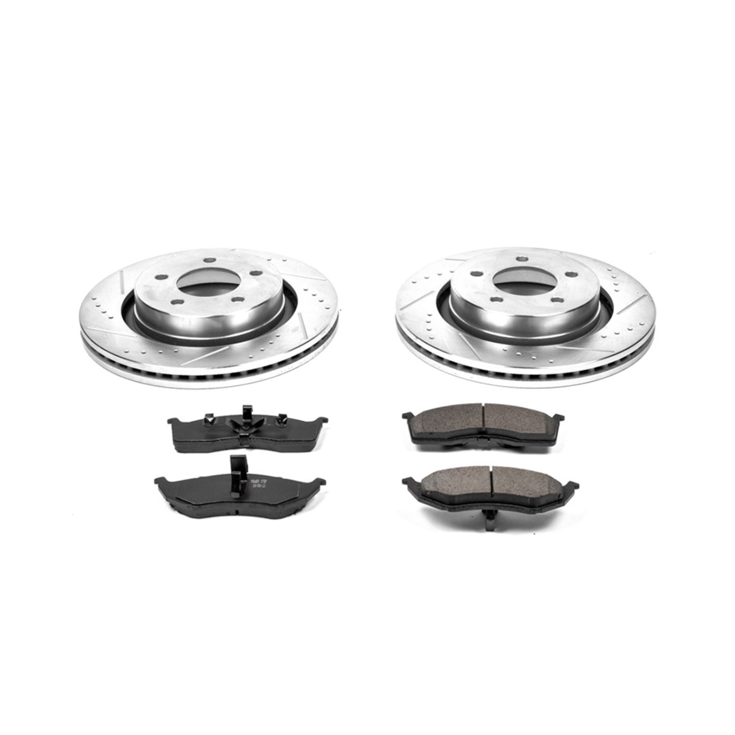 Power Stop - K6179 - Front - Disc Brake Pad and Rotor Kit