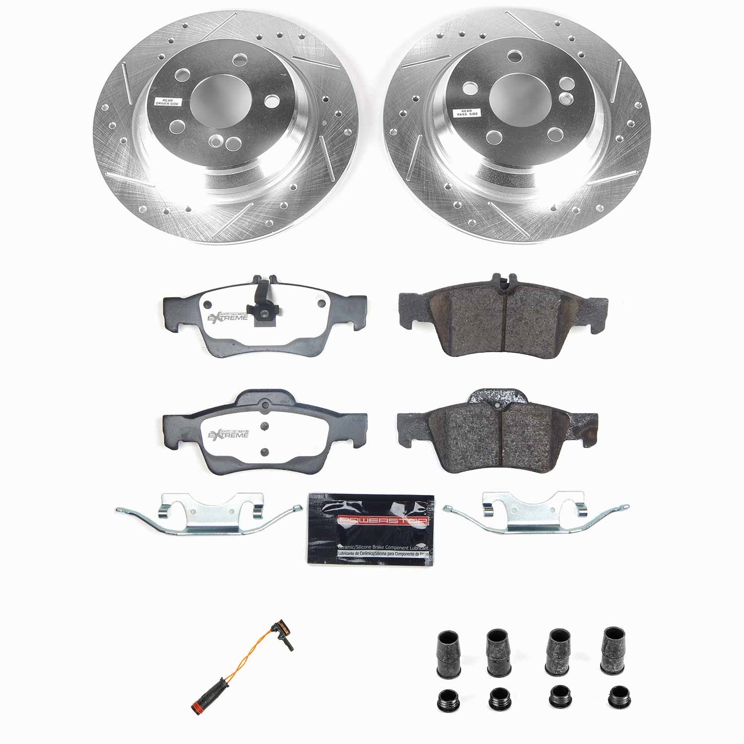 Power Stop - K6200-26 - Rear - Disc Brake Caliper Set