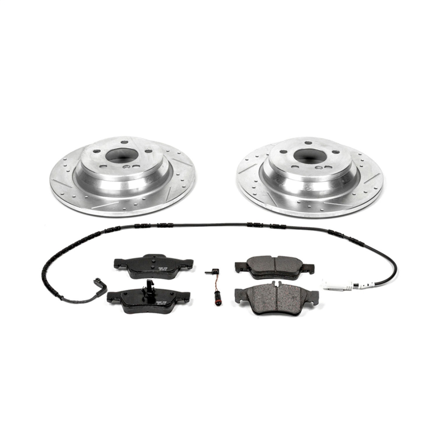 Power Stop - K6200 - Rear - Disc Brake Pad and Rotor Kit