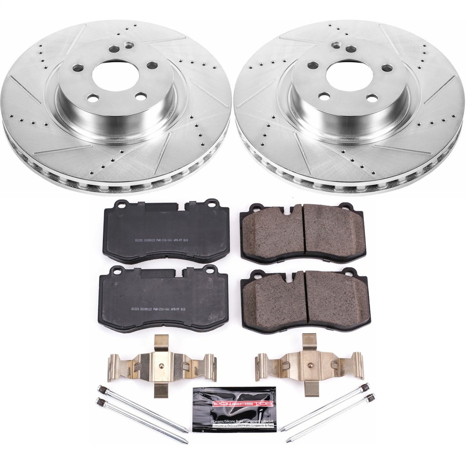 Power Stop - K6231 - Front - Disc Brake Pad and Rotor Kit