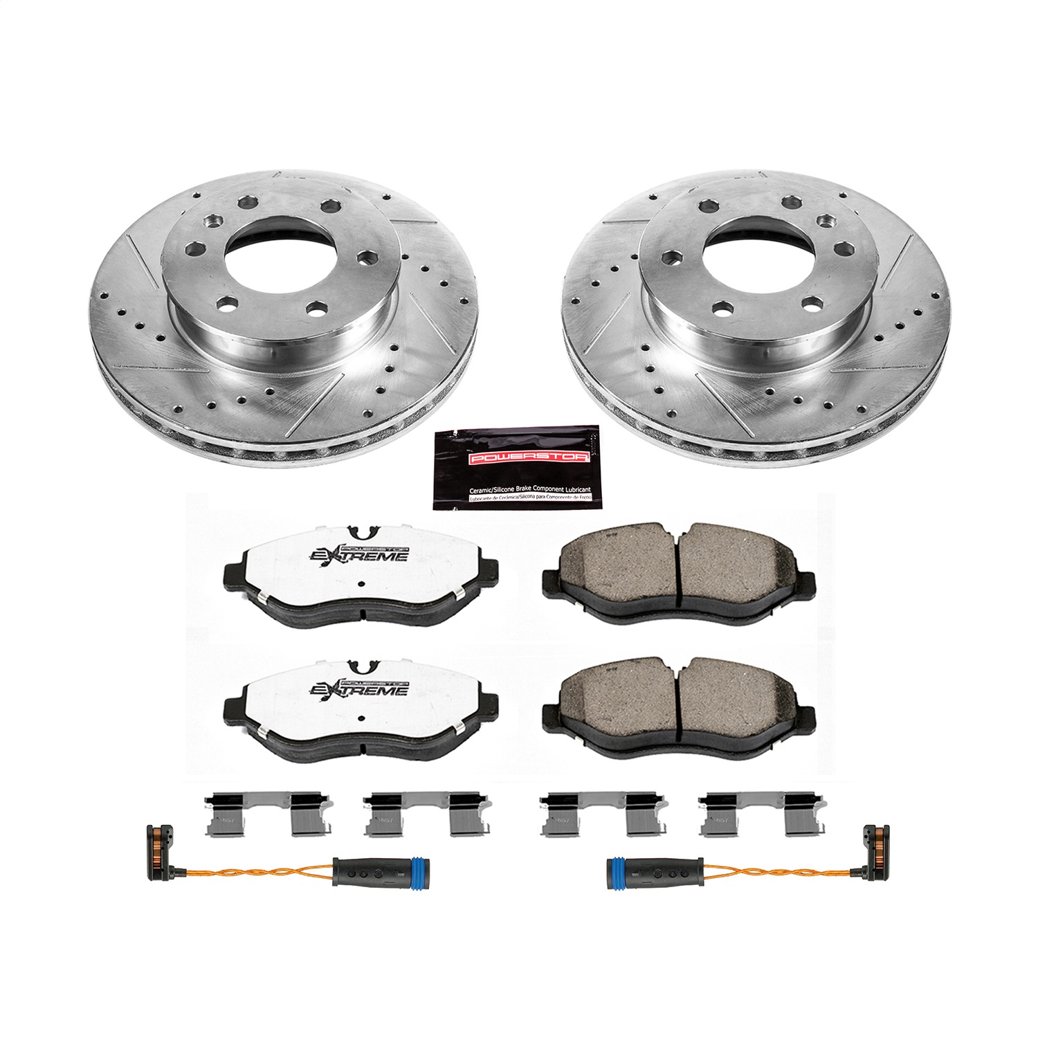 Power Stop - K6236-36 - Front - Disc Brake Pad and Rotor Kit