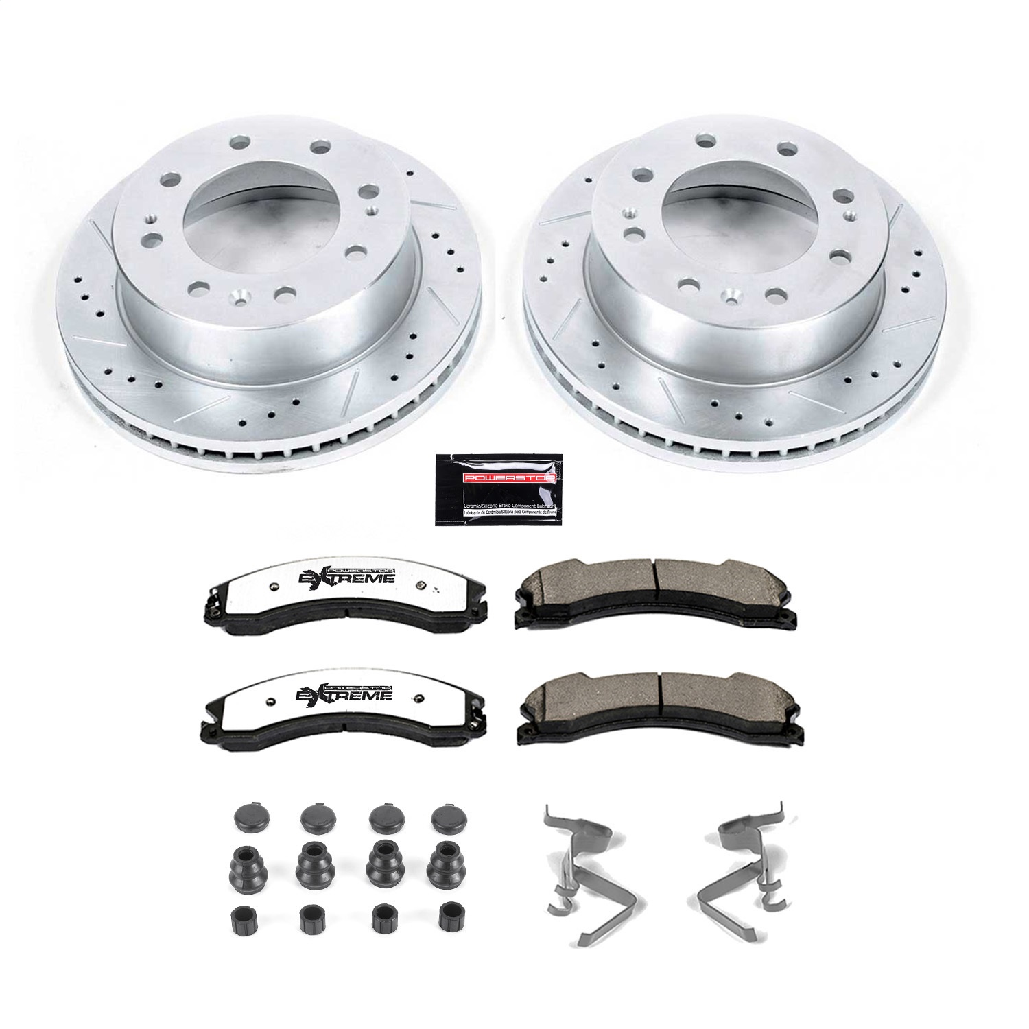 Power Stop - K6258-36 - Front - Disc Brake Pad and Rotor Kit