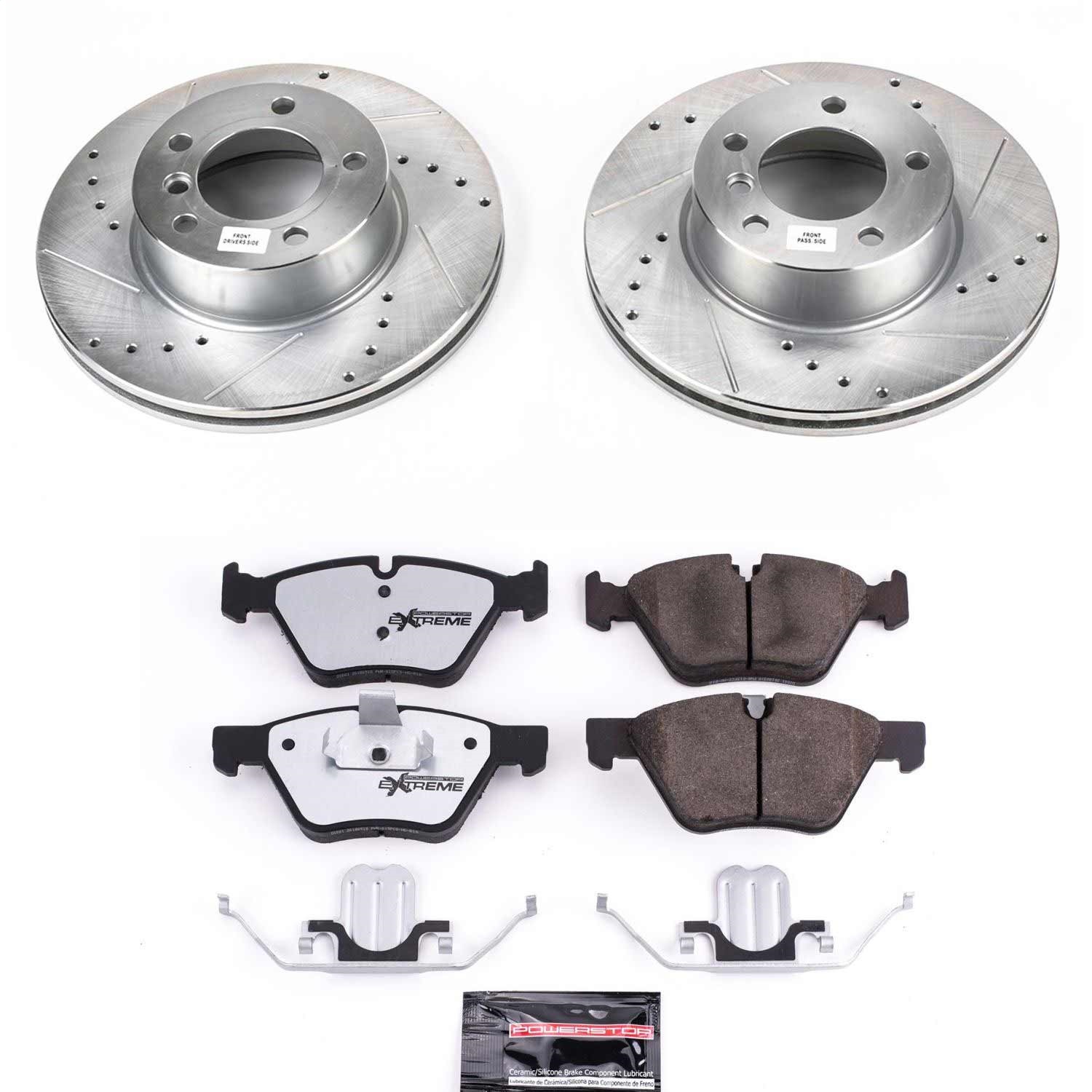 Power Stop - K6346-26 - Front - Disc Brake Pad and Rotor Kit