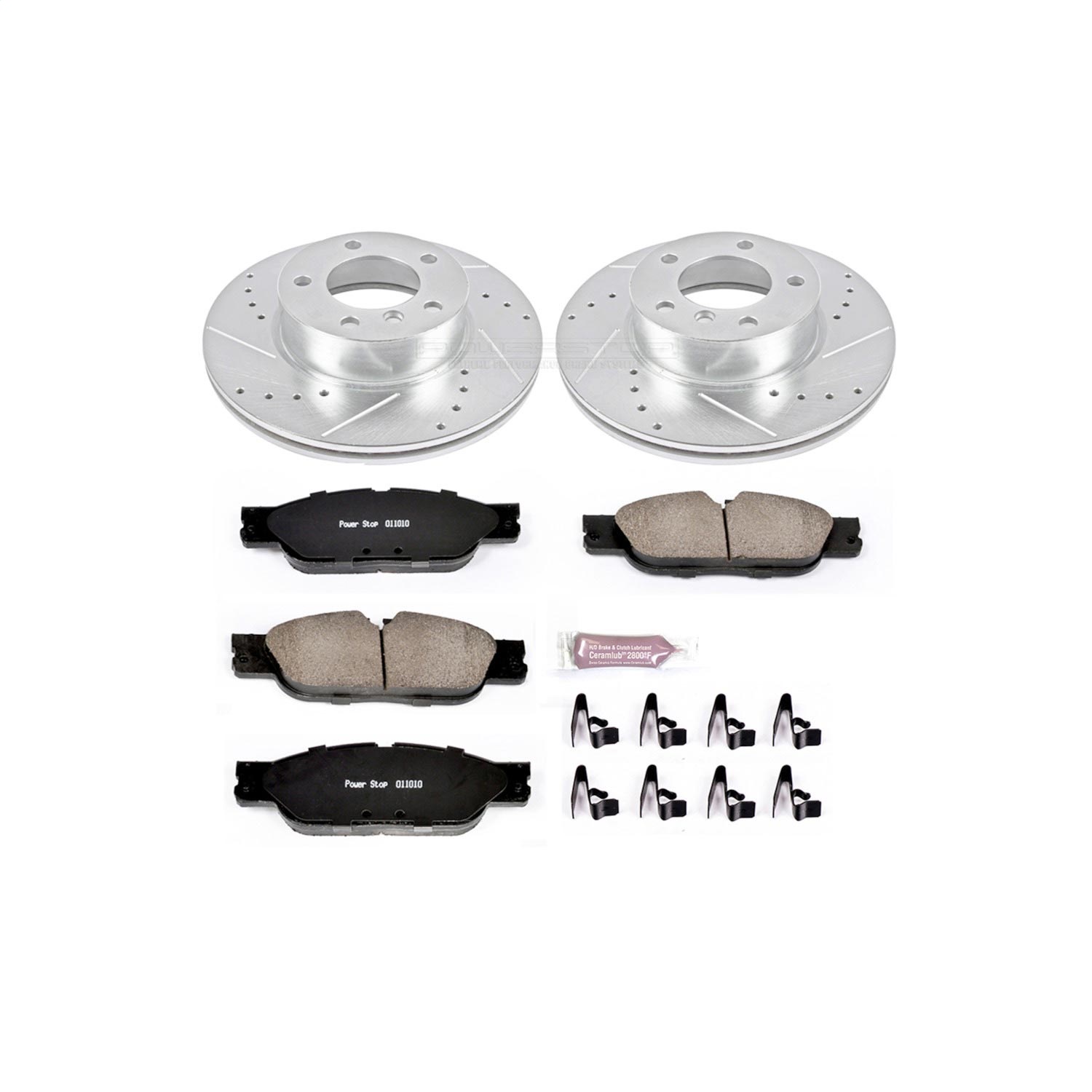 Power Stop - K6346 - Front - Disc Brake Pad and Rotor Kit