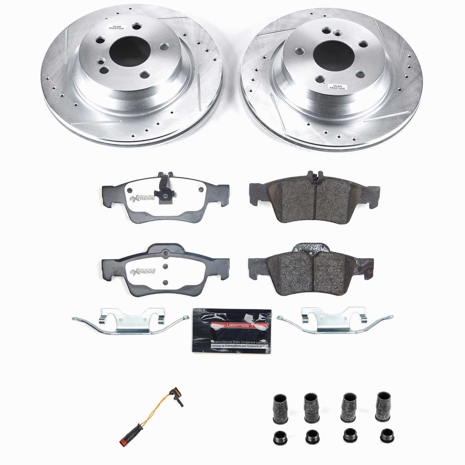 Power Stop - K6359-26 - Rear - Disc Brake Caliper Set