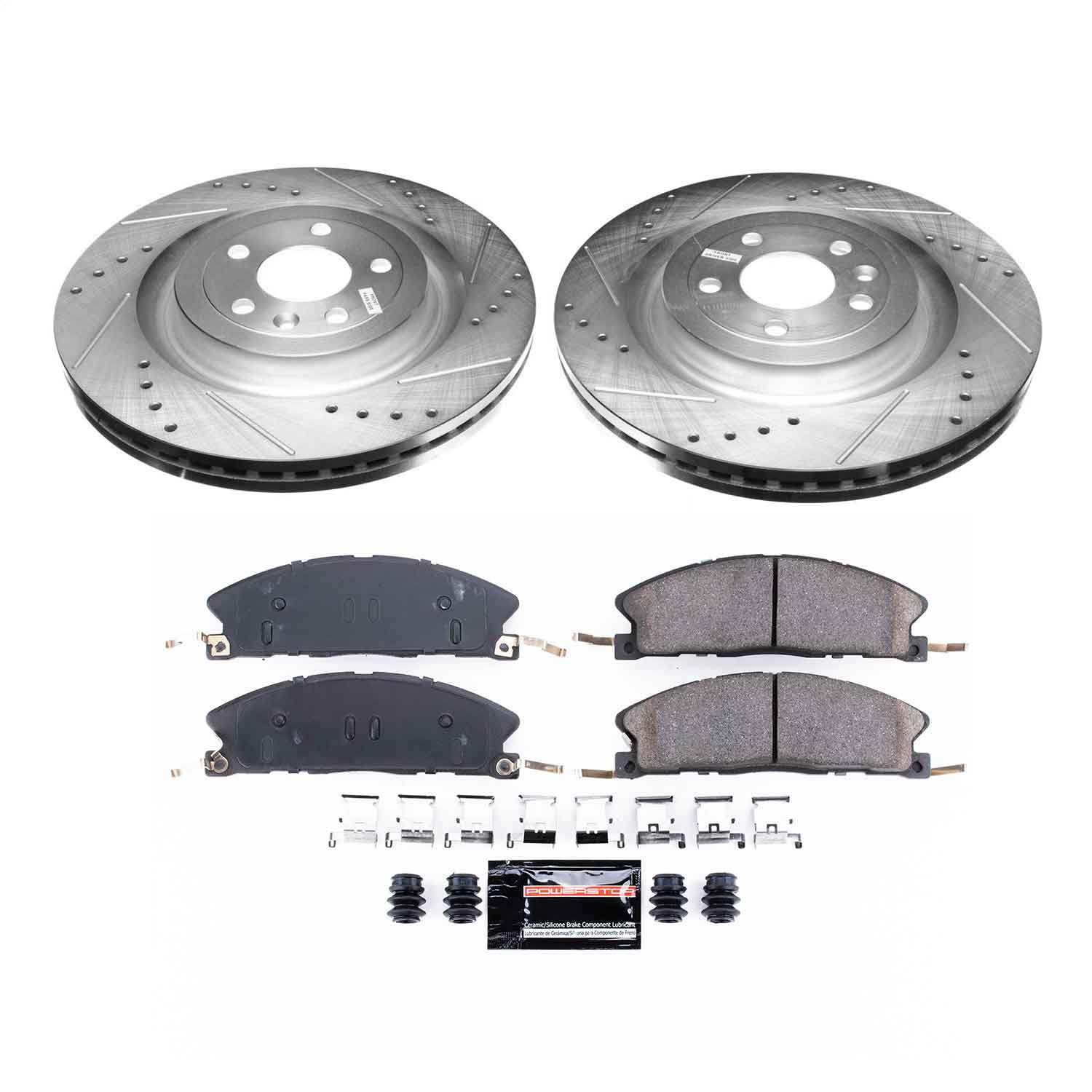 Power Stop - K6374 - Front - Disc Brake Pad and Rotor Kit