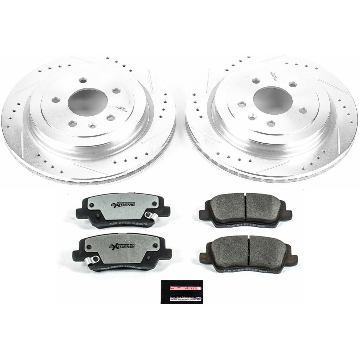 Power Stop - K6385-26 - Rear - Disc Brake Pad and Rotor Kit