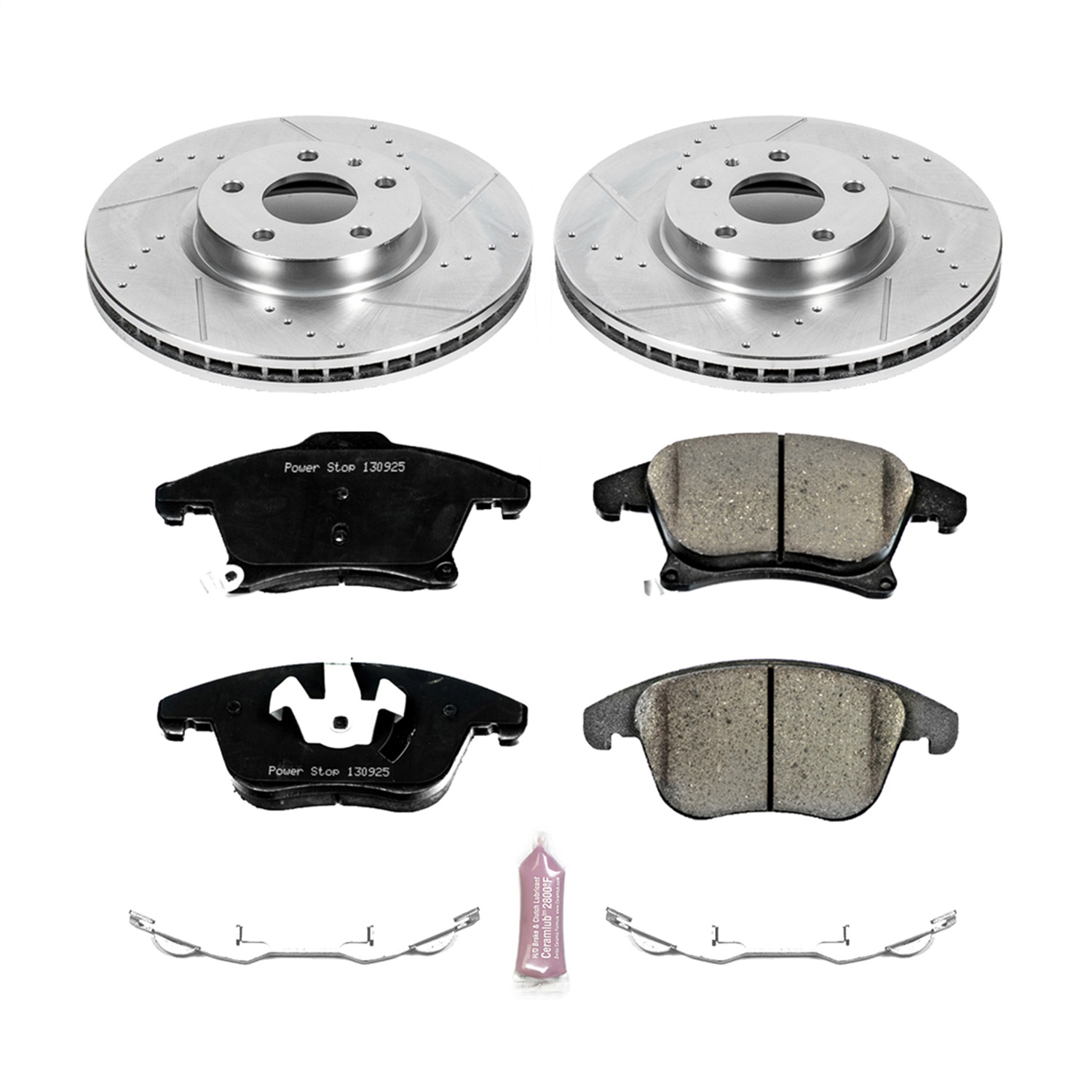 Power Stop - K6399 - Front - Disc Brake Pad and Rotor Kit