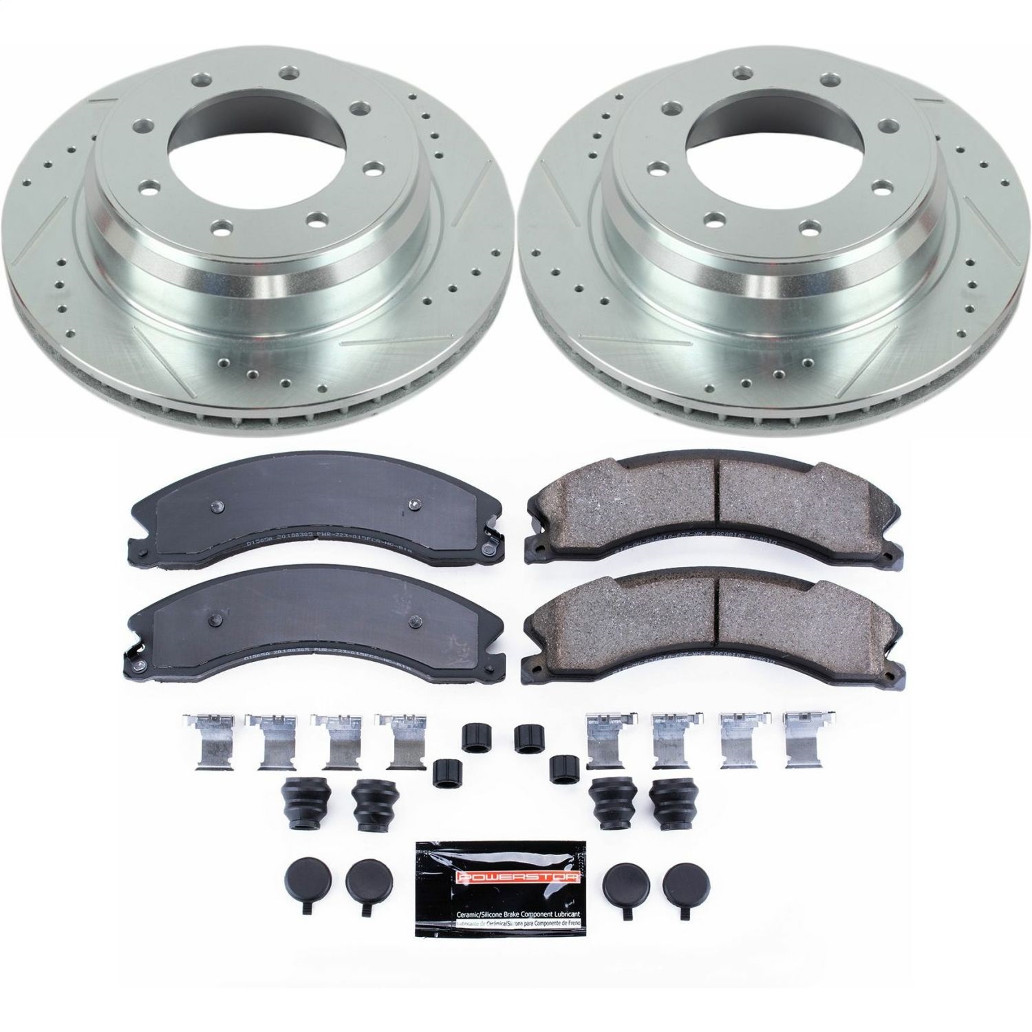 Power Stop - K6517 - Rear - Disc Brake Pad and Rotor Kit