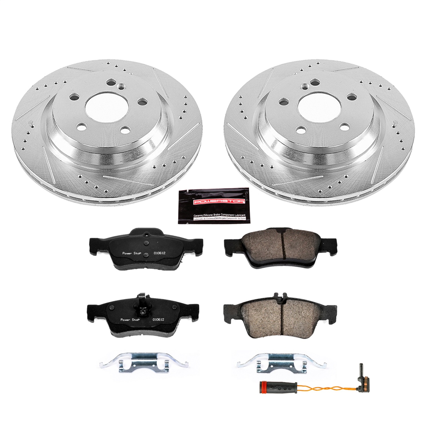Power Stop - K6569 - Rear - Disc Brake Pad and Rotor Kit