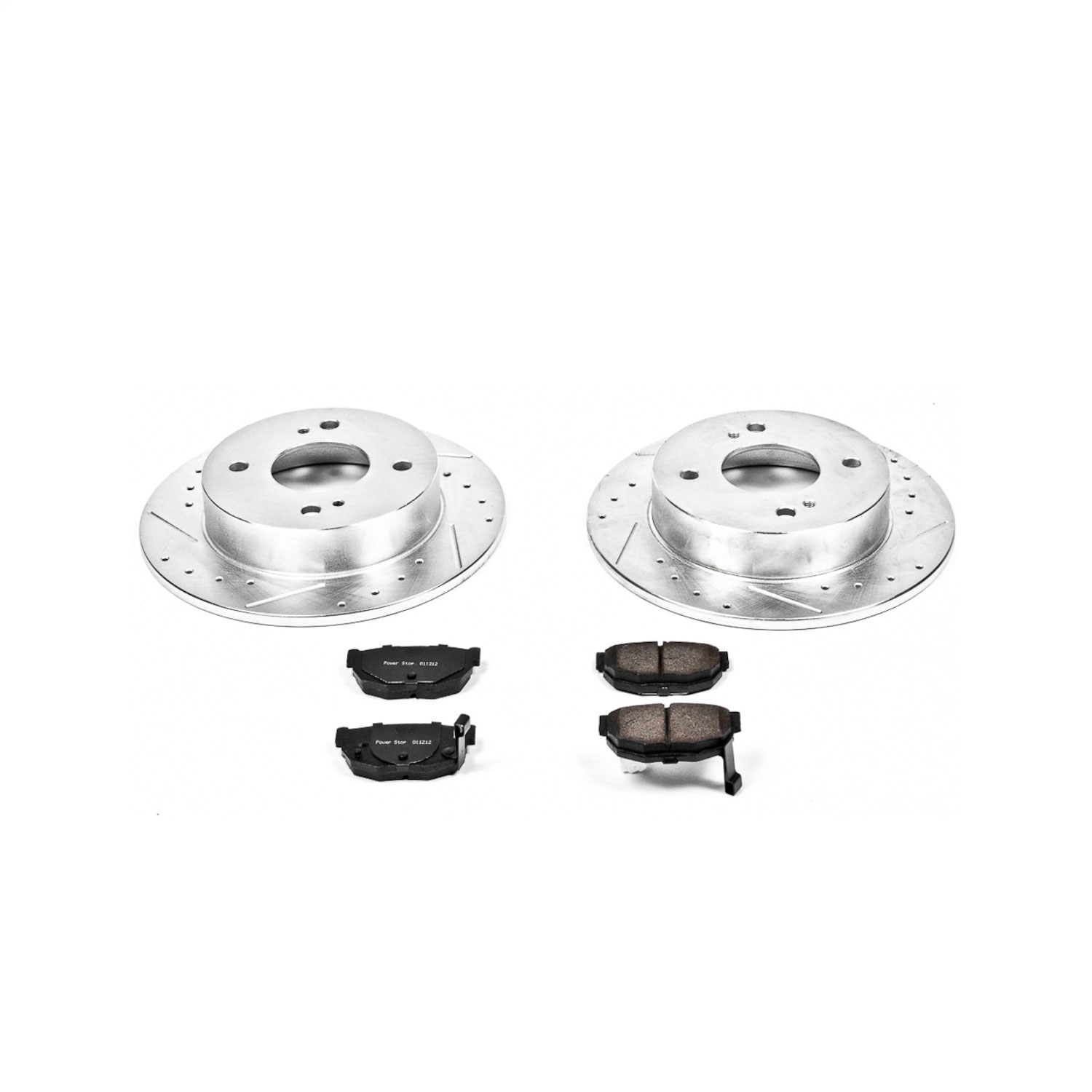 Power Stop - K659 - Rear - Disc Brake Pad and Rotor Kit