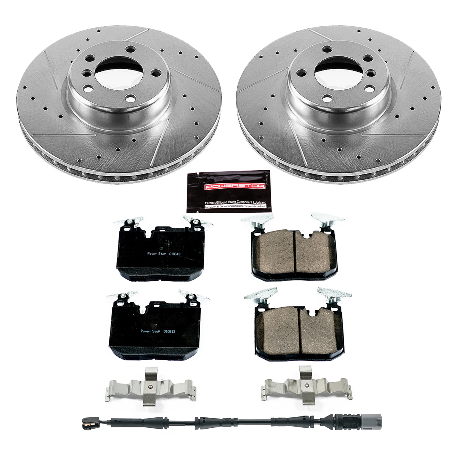 Power Stop - K6653 - Front - Disc Brake Pad and Rotor Kit