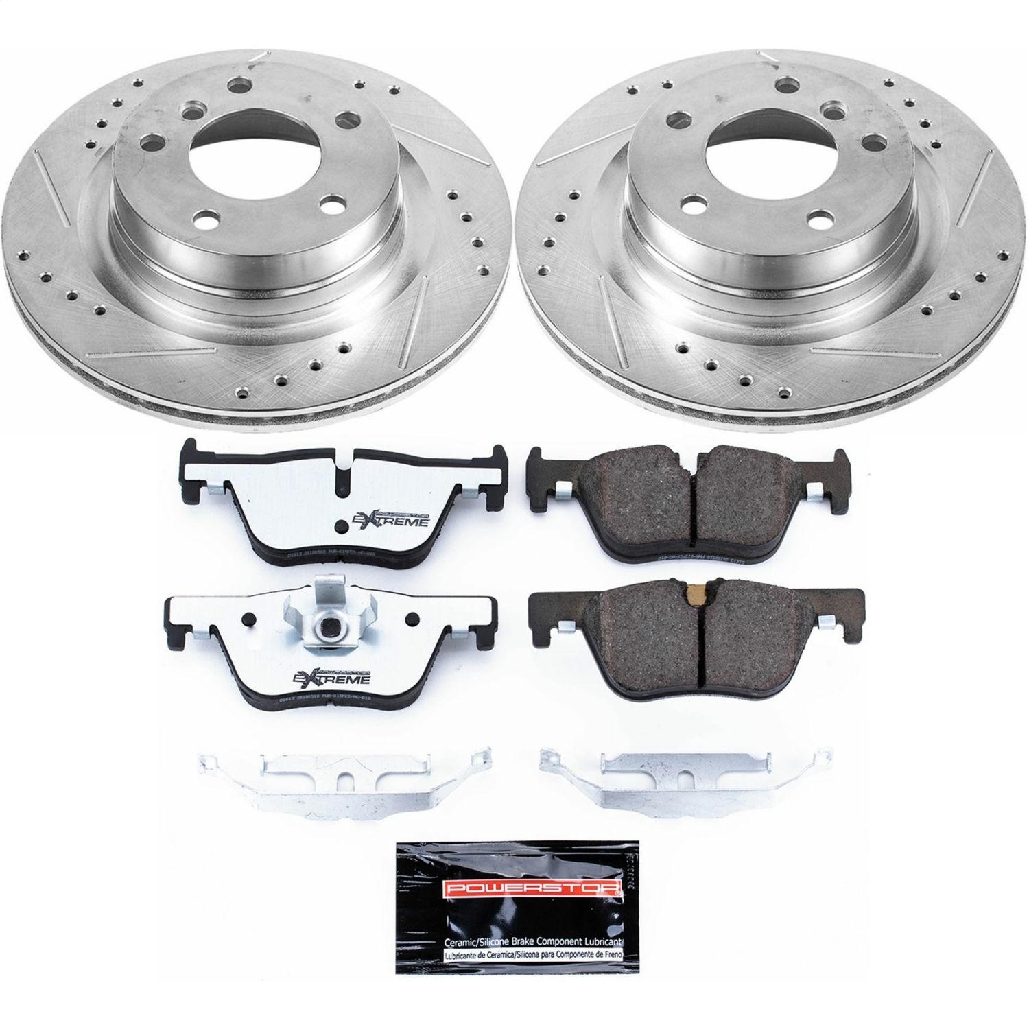 Power Stop - K6656-26 - Rear - Disc Brake Pad and Rotor Kit