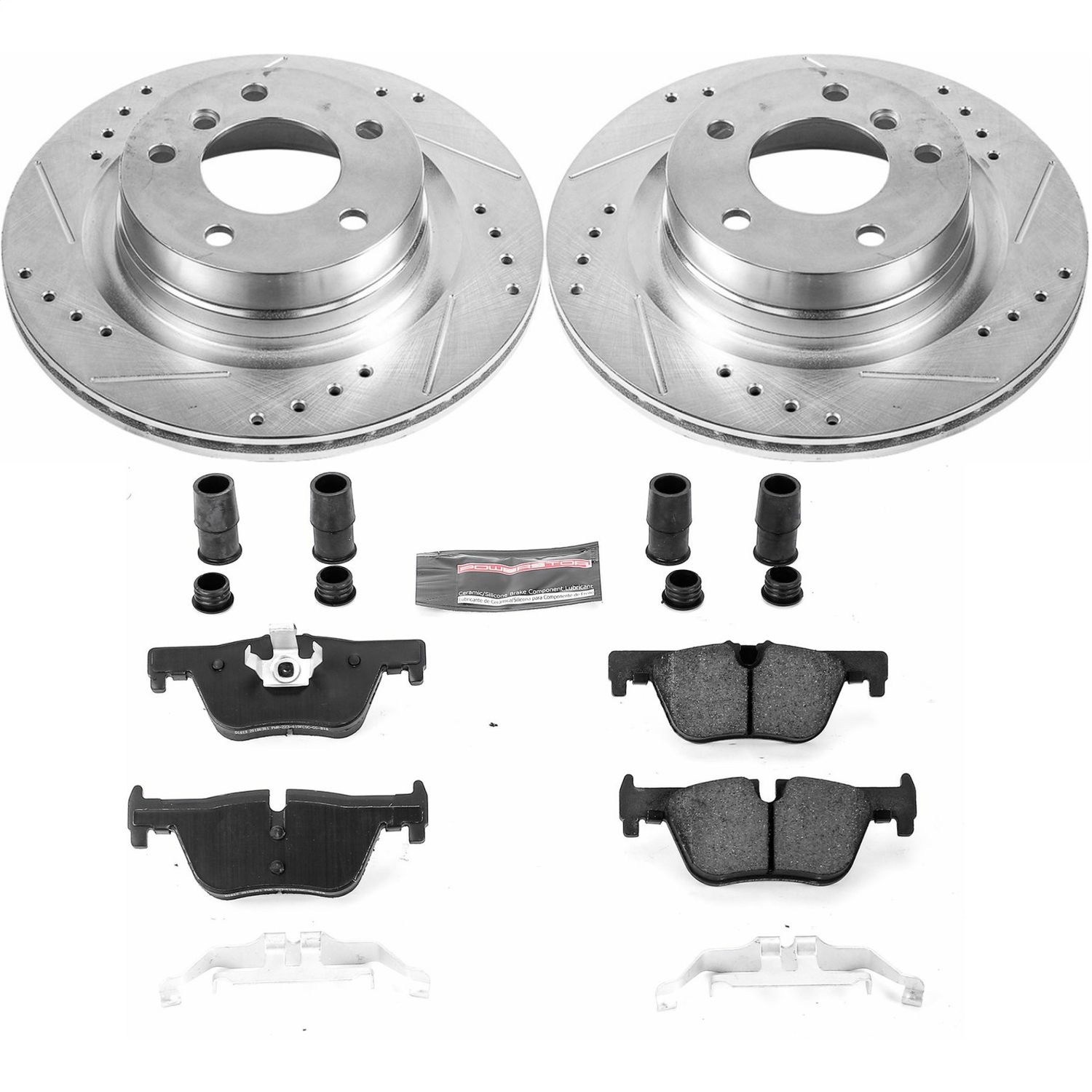 Power Stop - K6656 - Rear - Disc Brake Pad and Rotor Kit