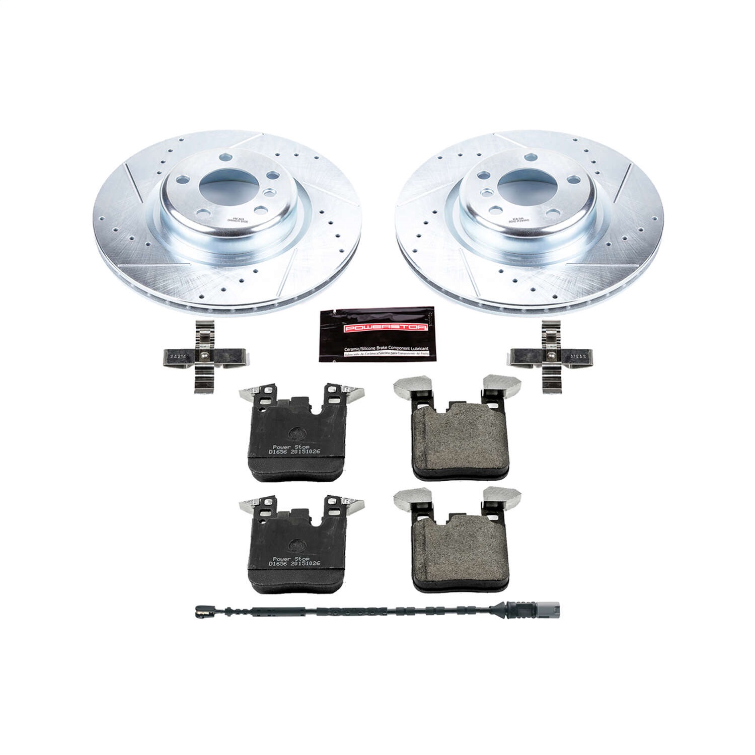 Power Stop - K6657 - Rear - Disc Brake Pad and Rotor Kit
