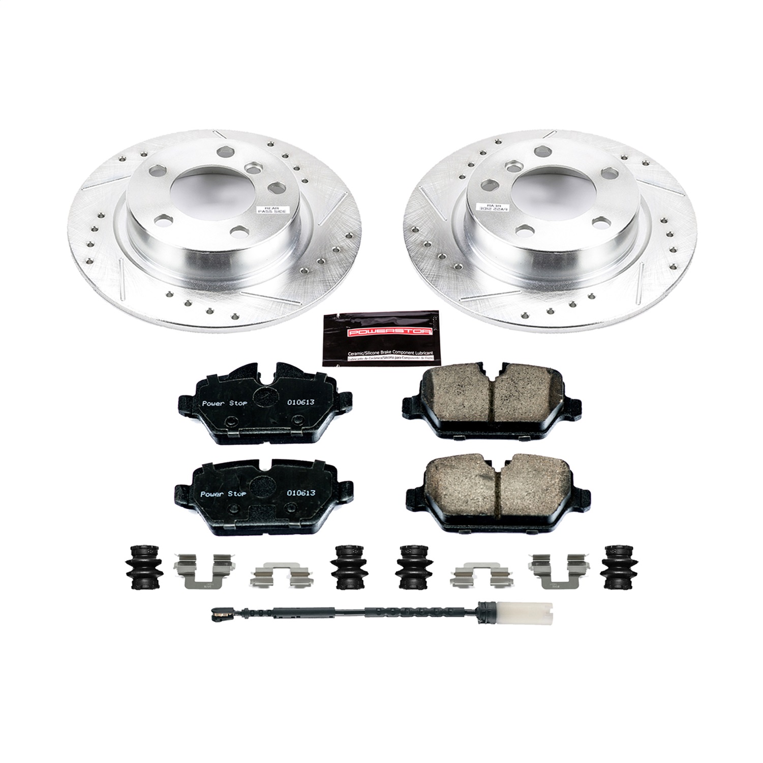 Power Stop - K6664 - Rear - Disc Brake Pad and Rotor Kit