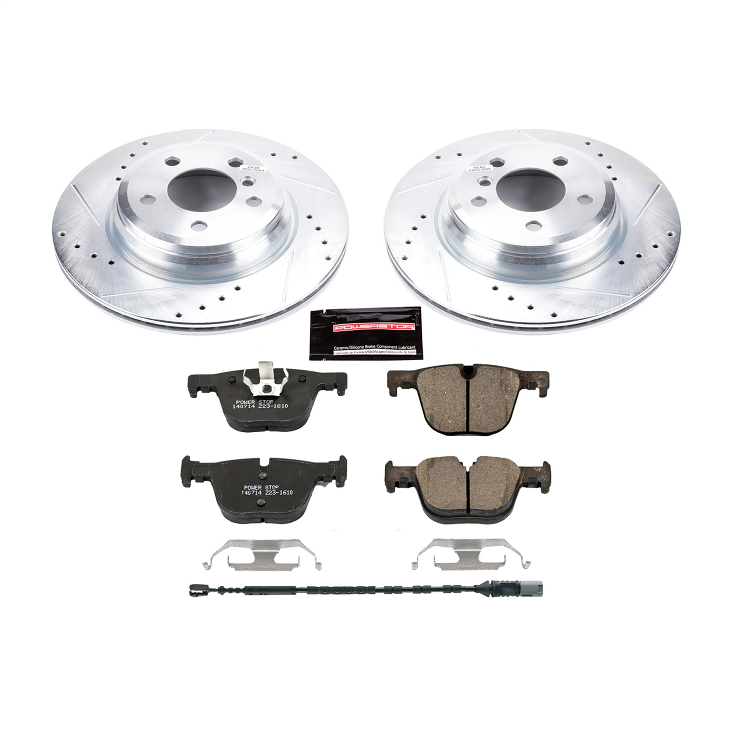 Power Stop - K6667 - Rear - Disc Brake Pad and Rotor Kit