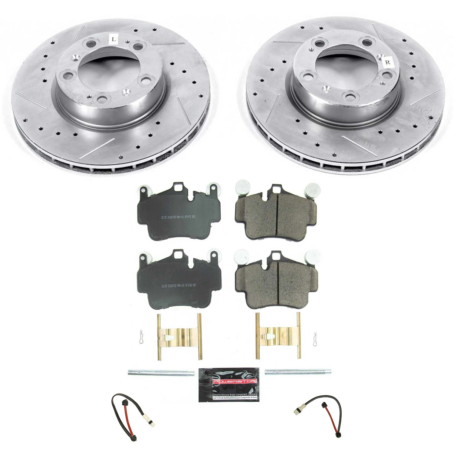 Power Stop - K6731 - Front - Disc Brake Pad and Rotor Kit